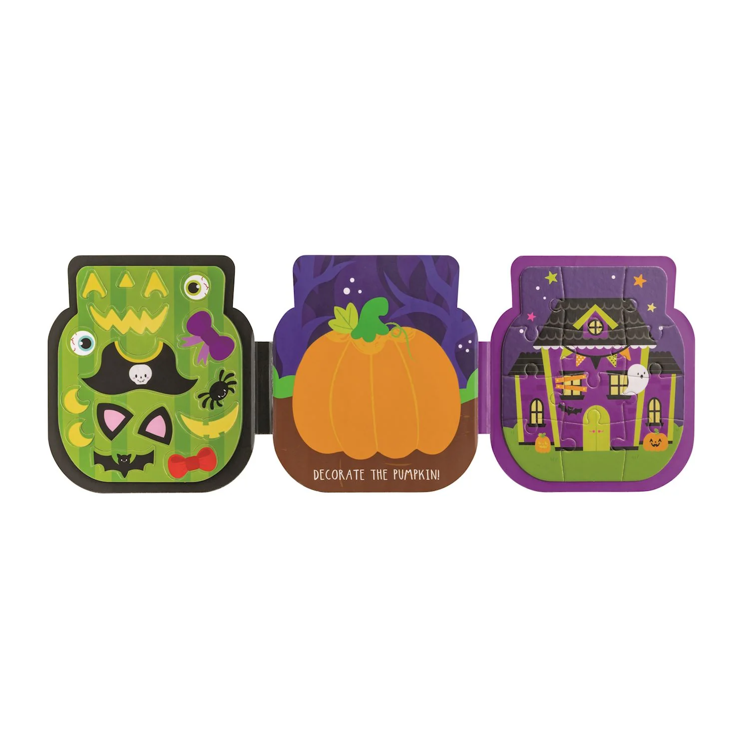 Monster & Pumpkin Magnetic Puzzle Book - Image 3