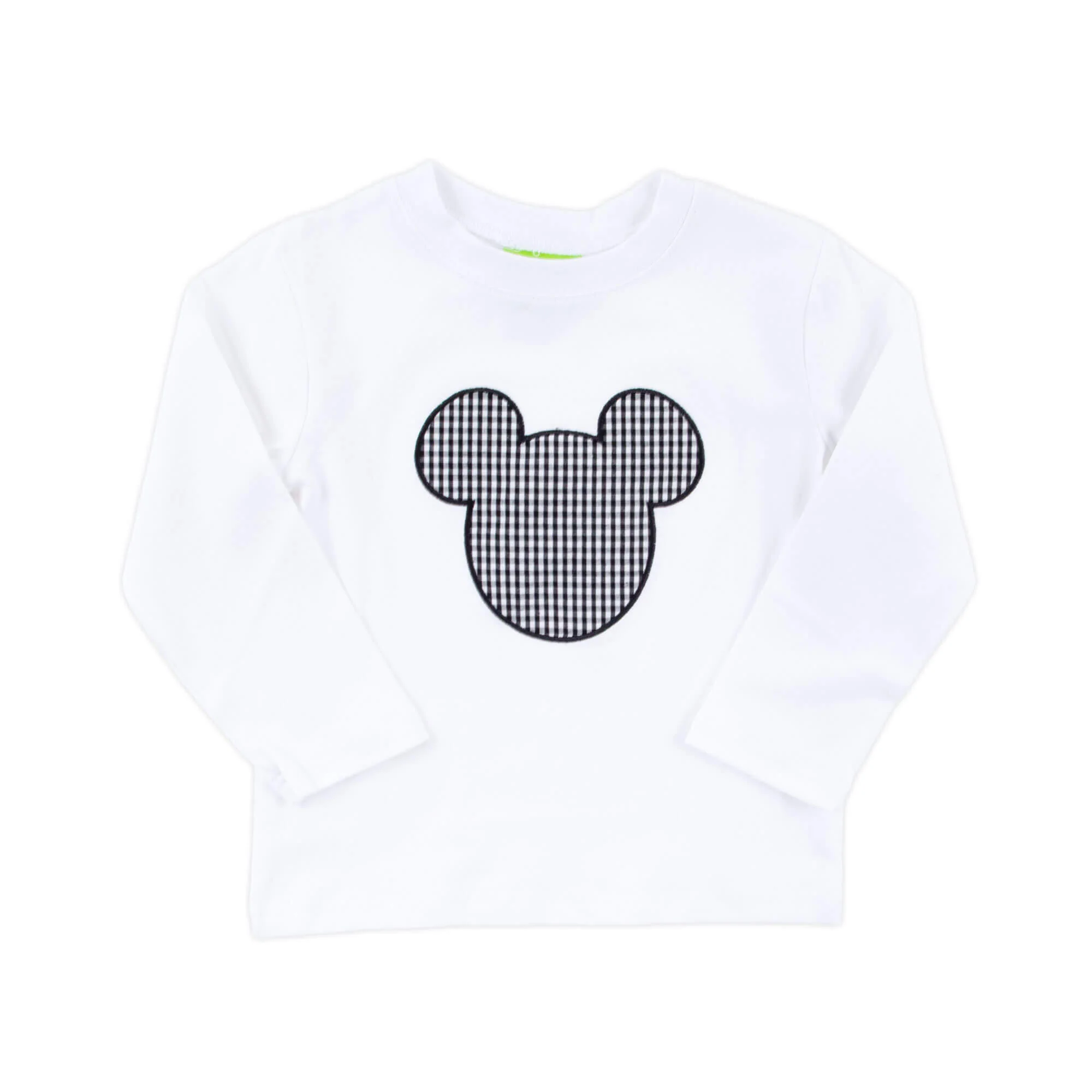 Mouse Ears Long Sleeve Shirt White - Image 2