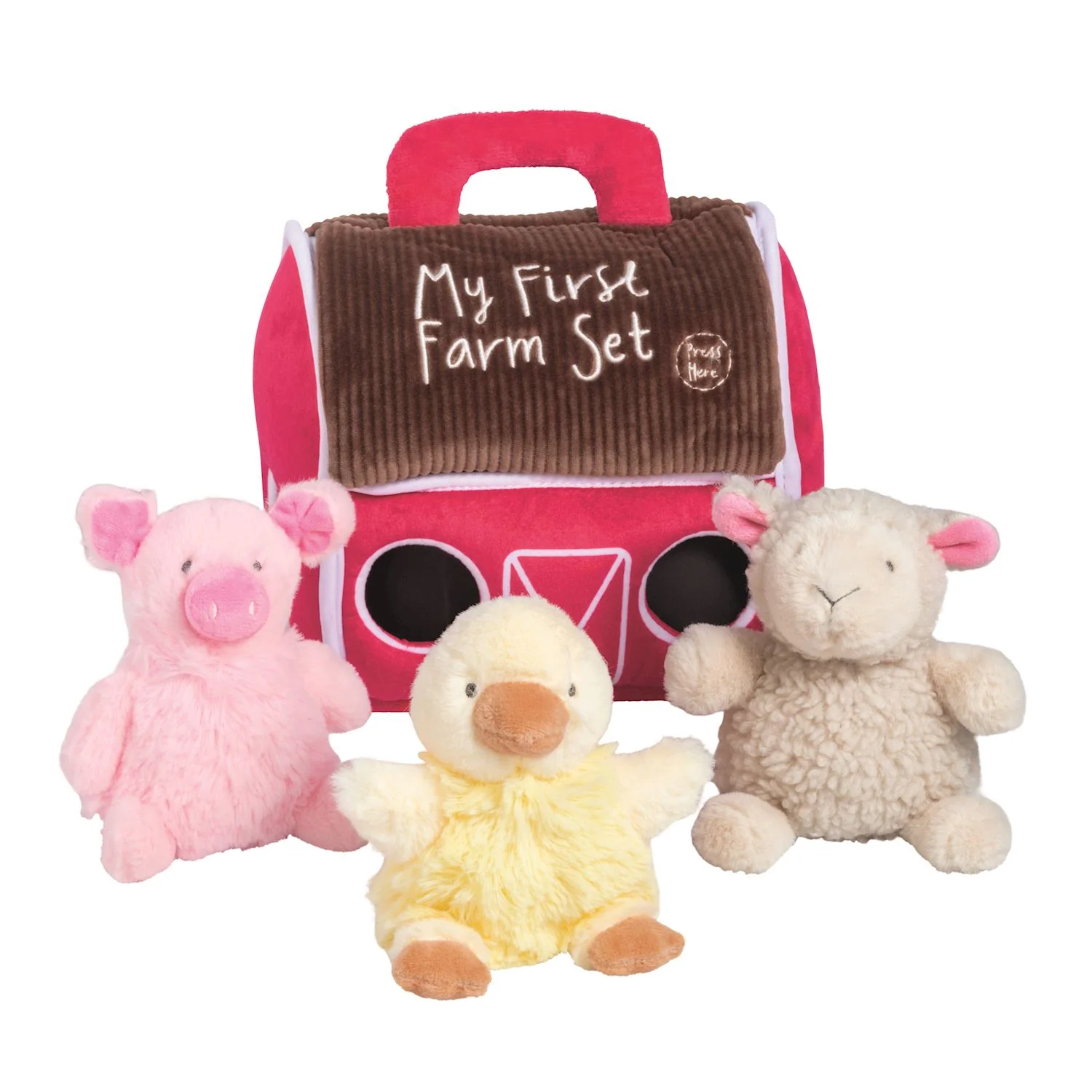 My First Farm Plush Set