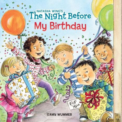 The Night Before My Birthday Book