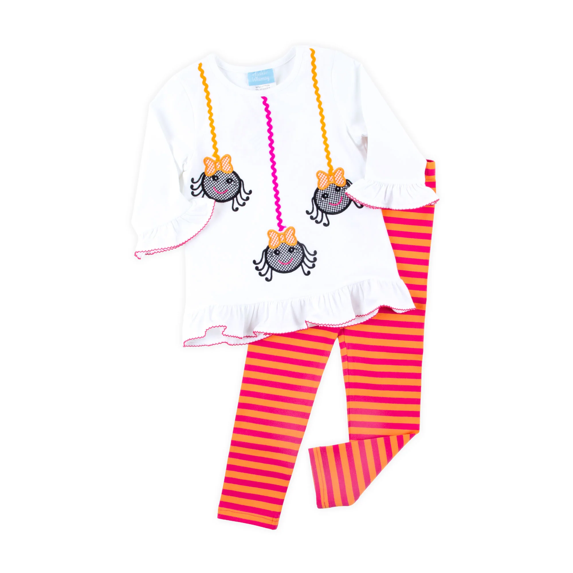 Itsy Bitsy Spider Stripe Milly Legging Set - Image 2