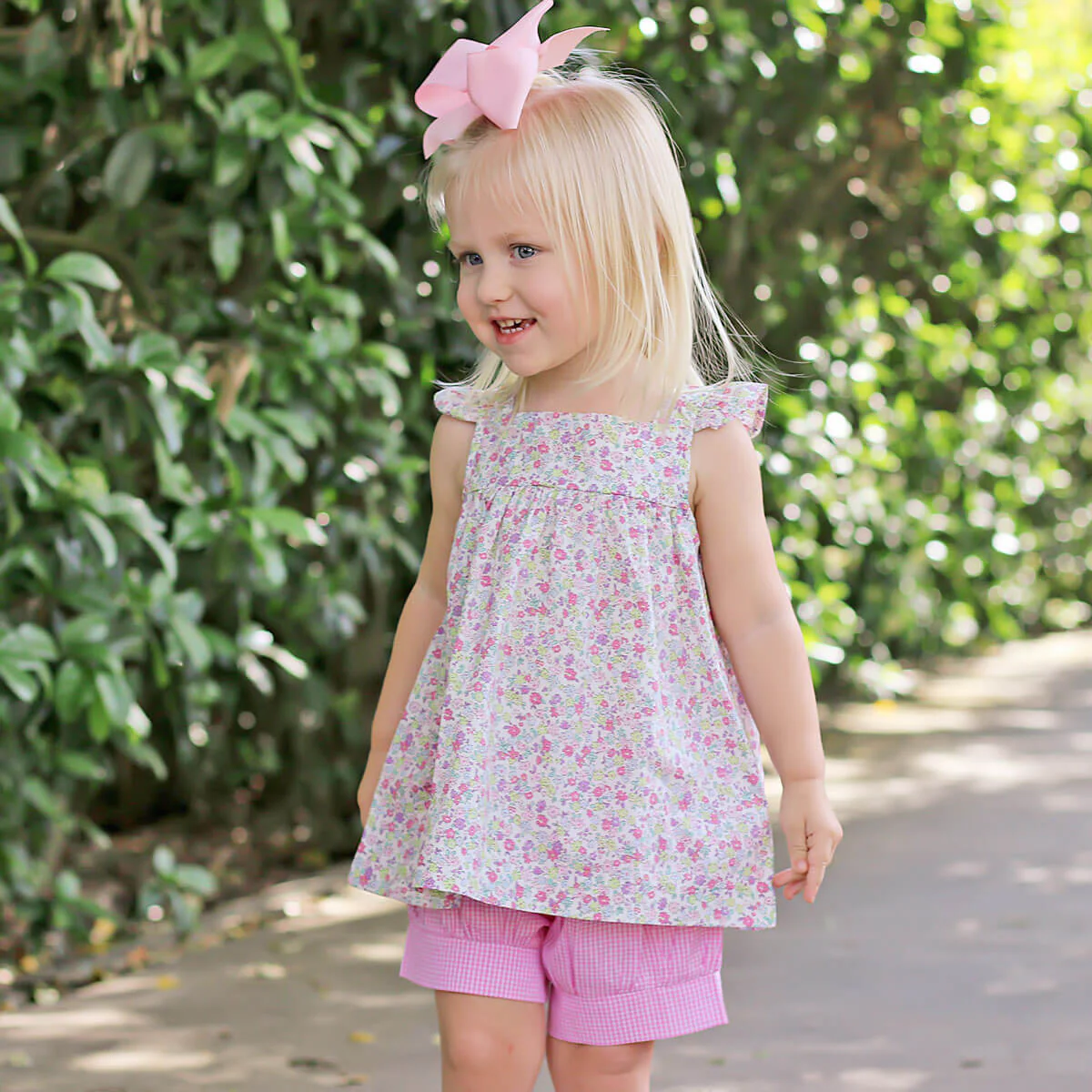 Spring Garden Floral Amy Short Set