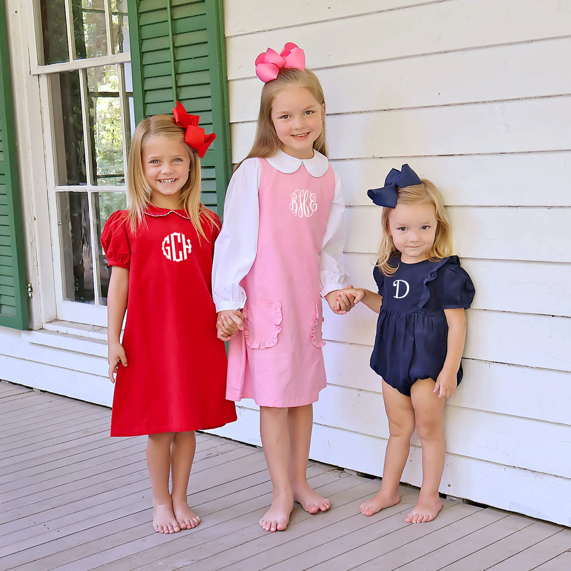 Red Corduroy Collared Sally Dress - Image 6