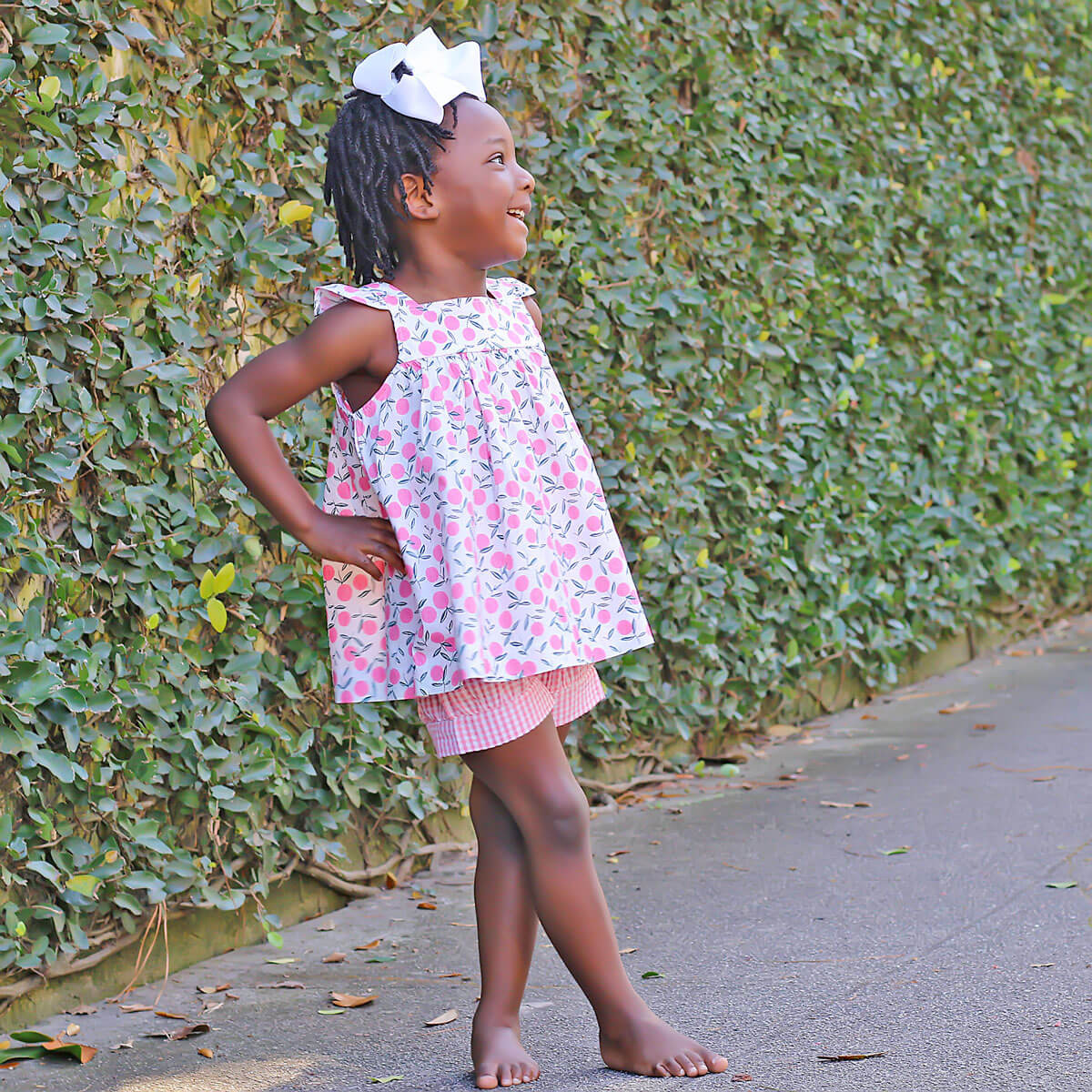 Pink Fruit Amy Short Set