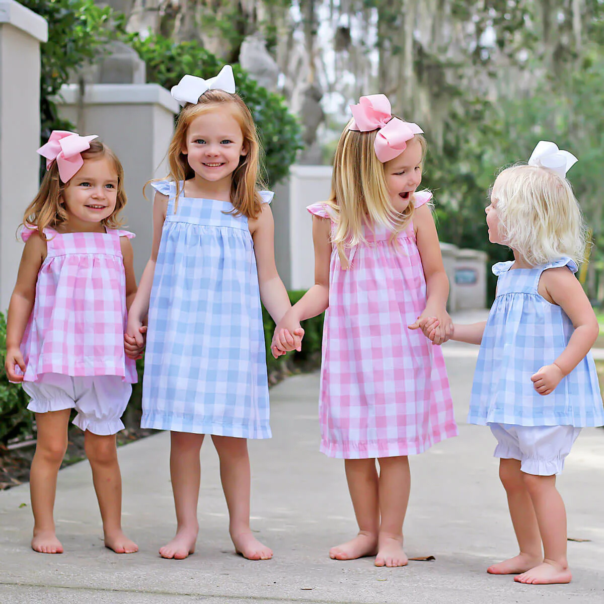 Pink Check Amy Bloomer Set - Image 8