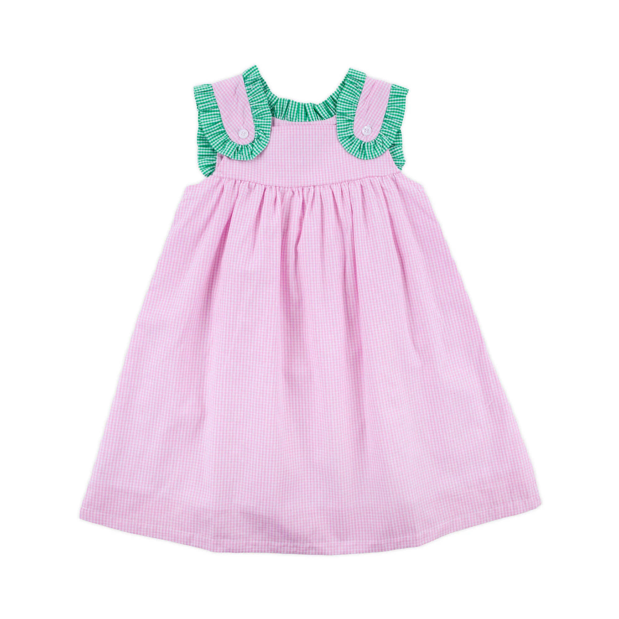 Pink Gingham Lulu Dress - Image 4