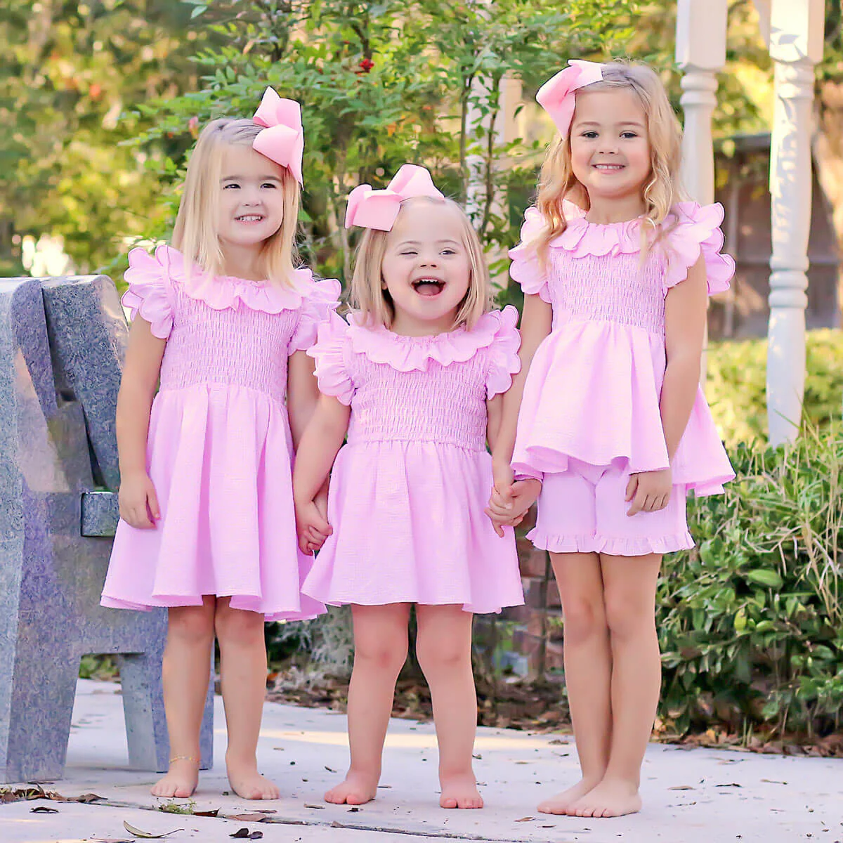 Pink Gingham Zoe Short Set - Image 5