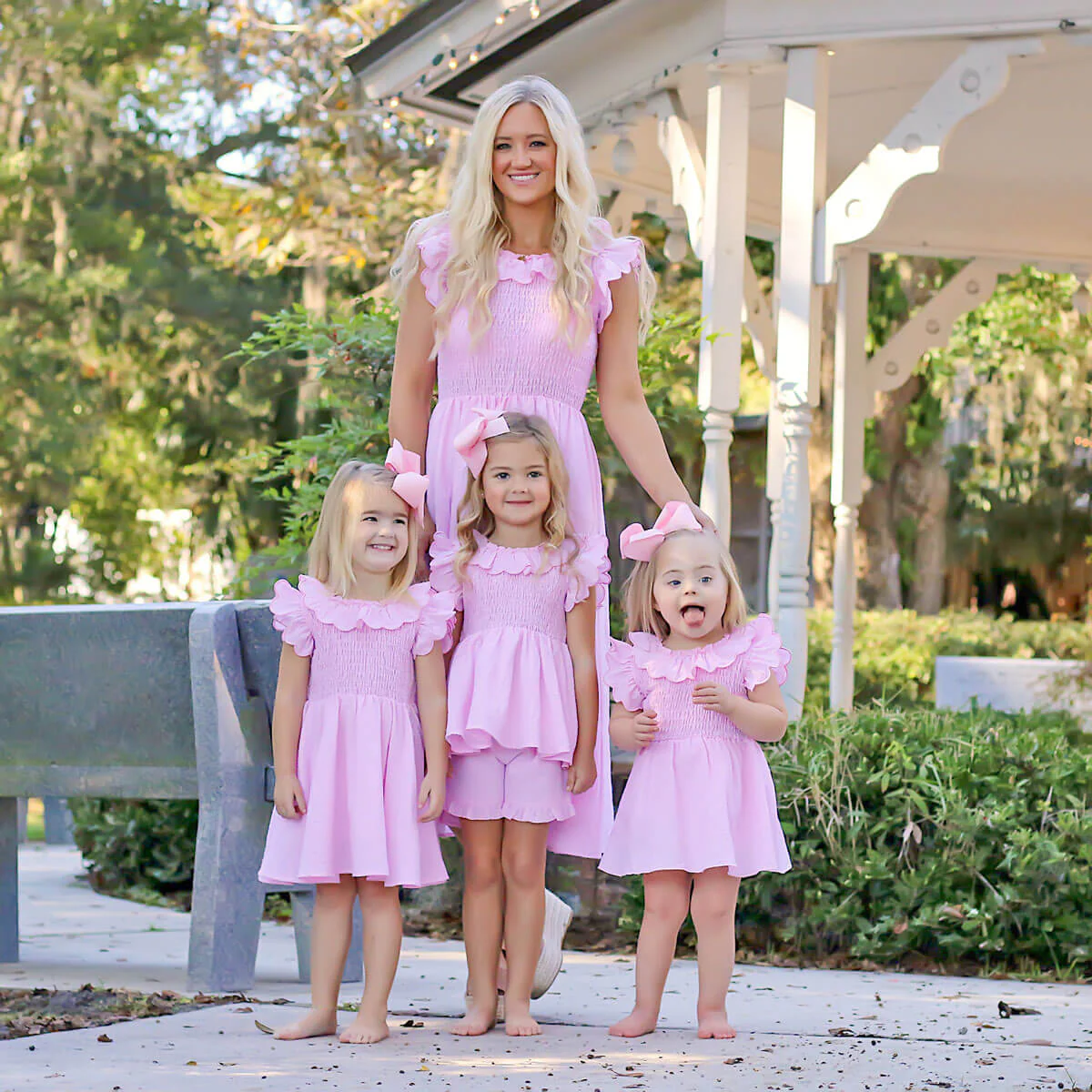 Pink Gingham Zoe Skirt Bubble - Image 7