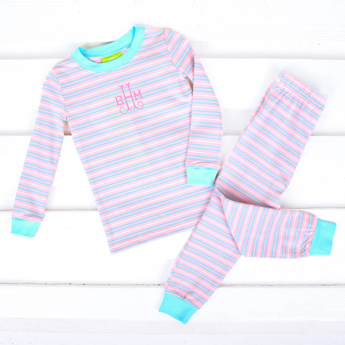 Pink Multi Stripe Pajamas