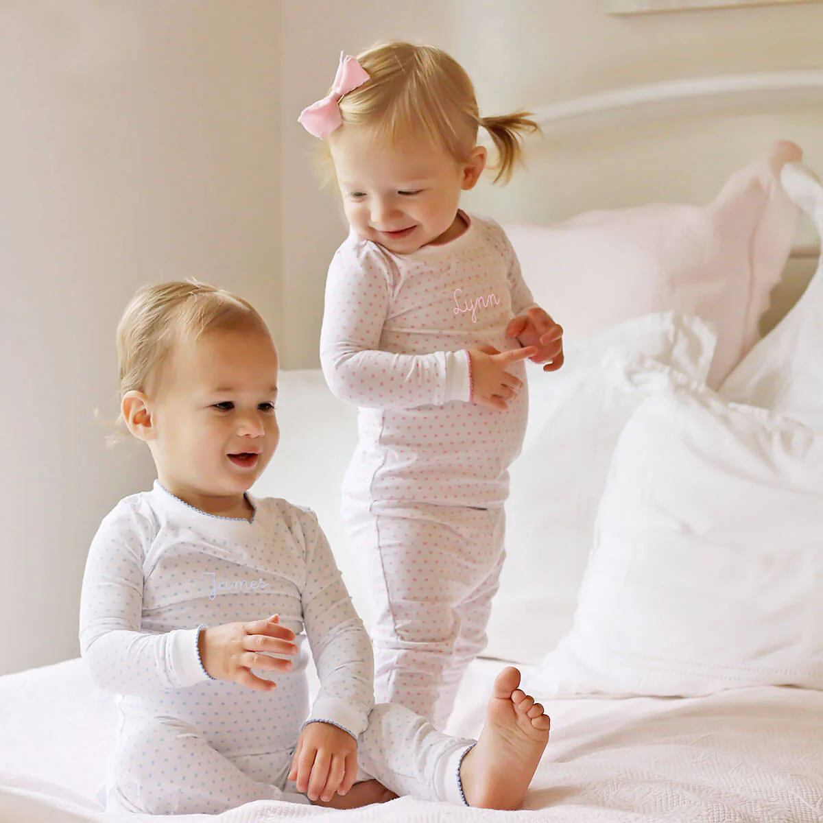 Polka Dot Pajamas