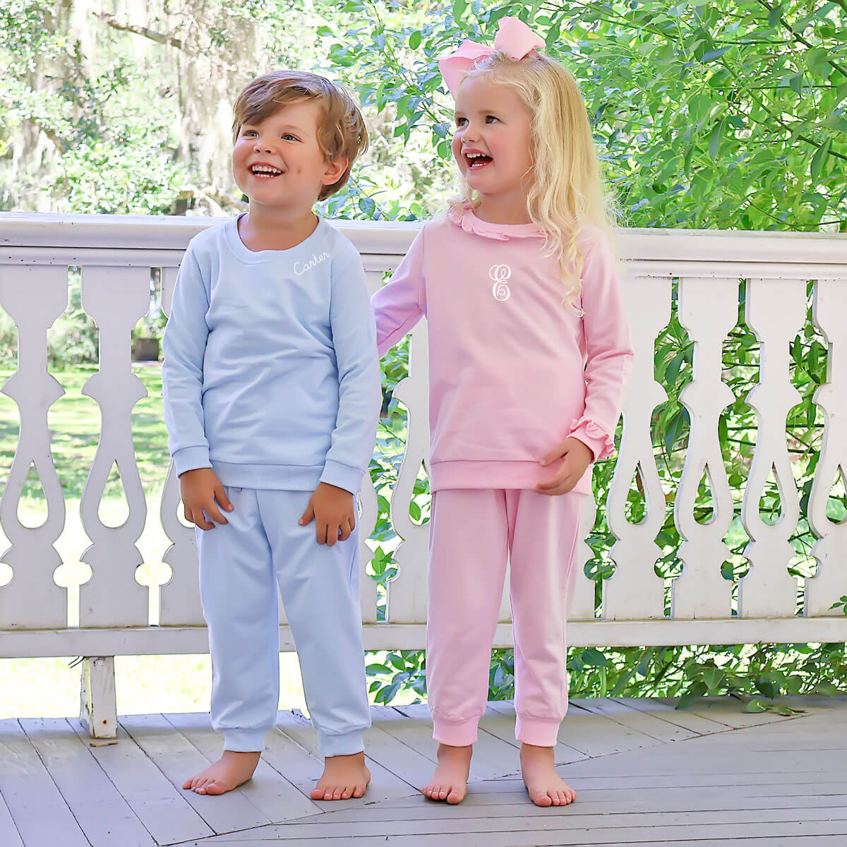 Pink Ruffle Jogger Set - Image 7