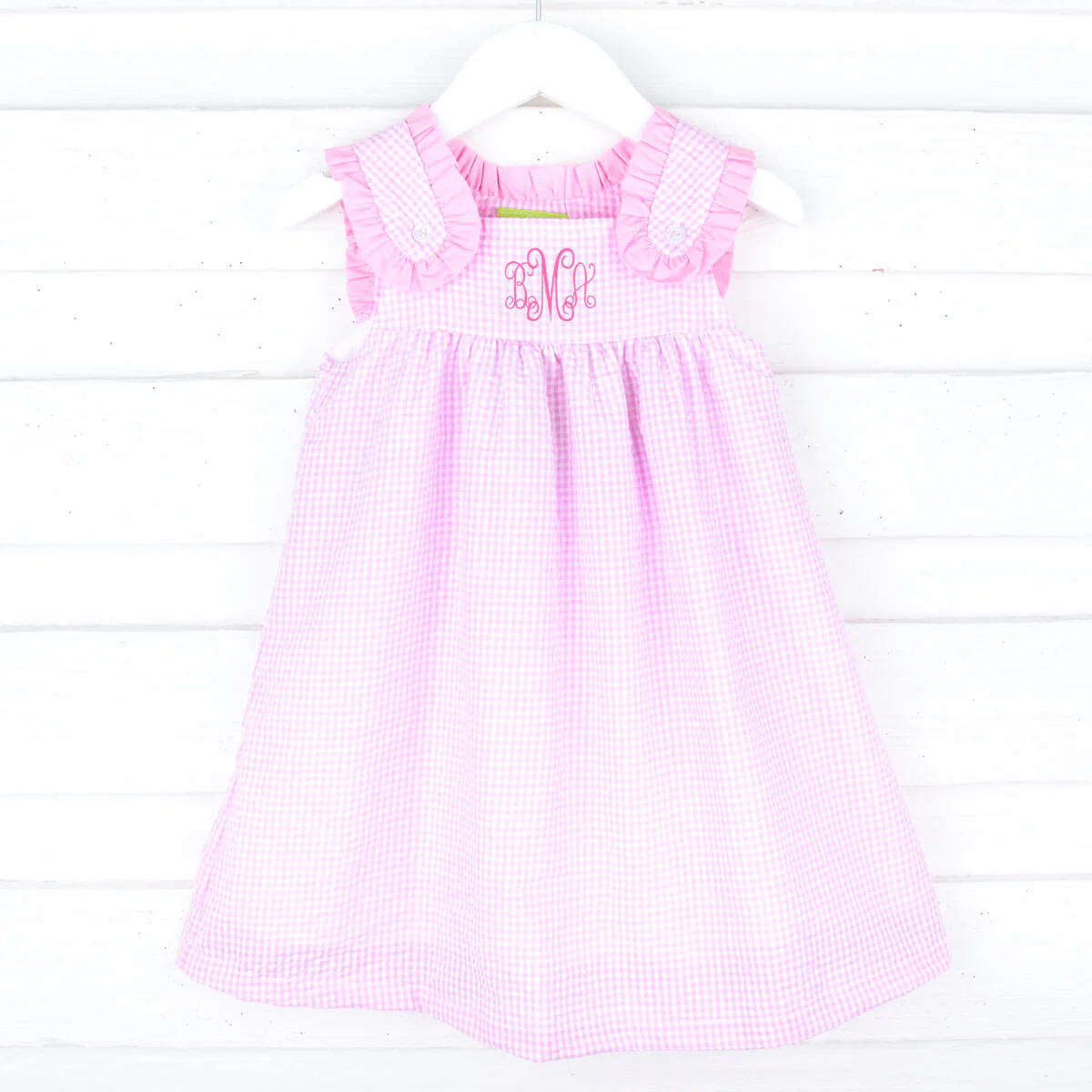 Pink Seersucker Lulu Dress