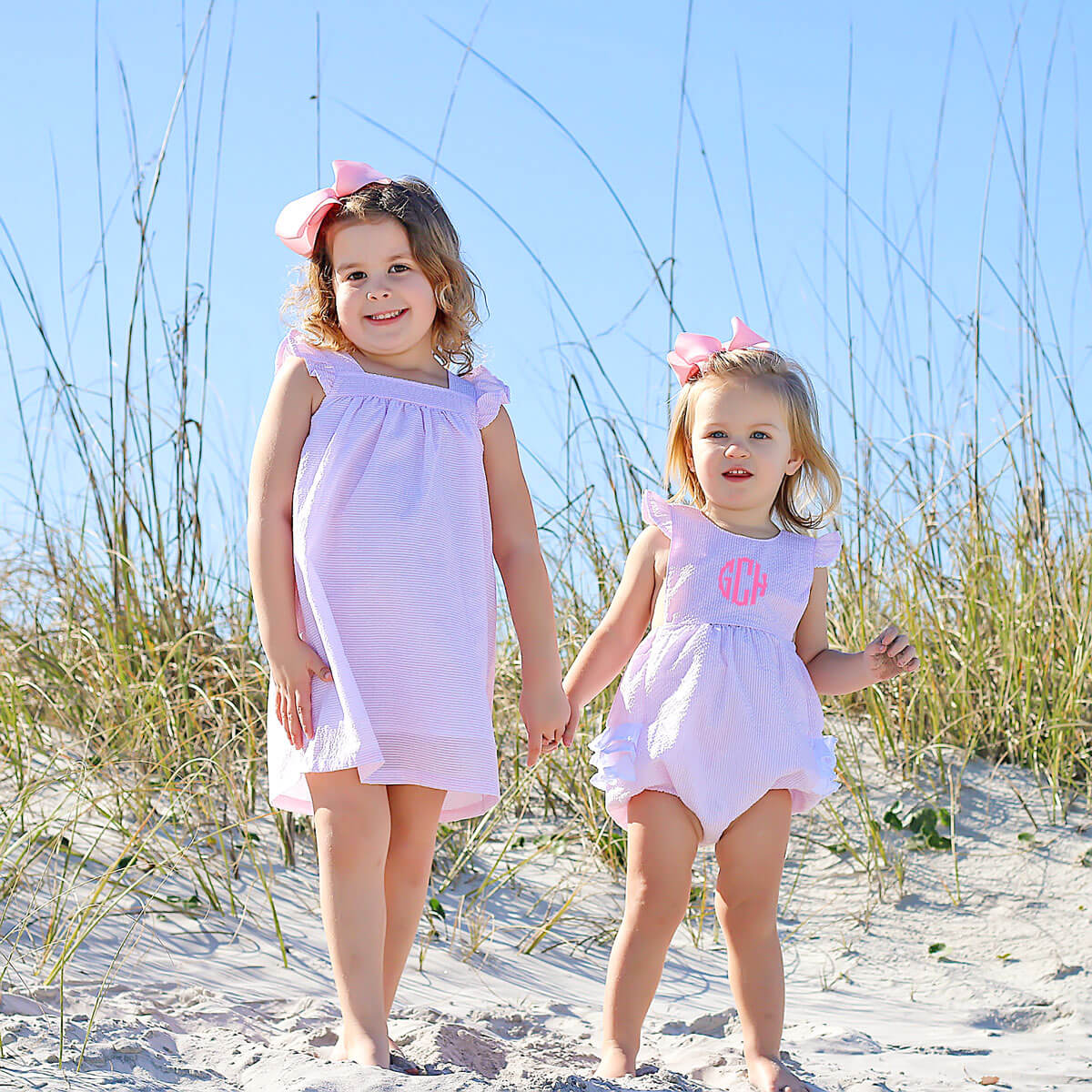 Pink Stripe Leah Bubble - Image 5