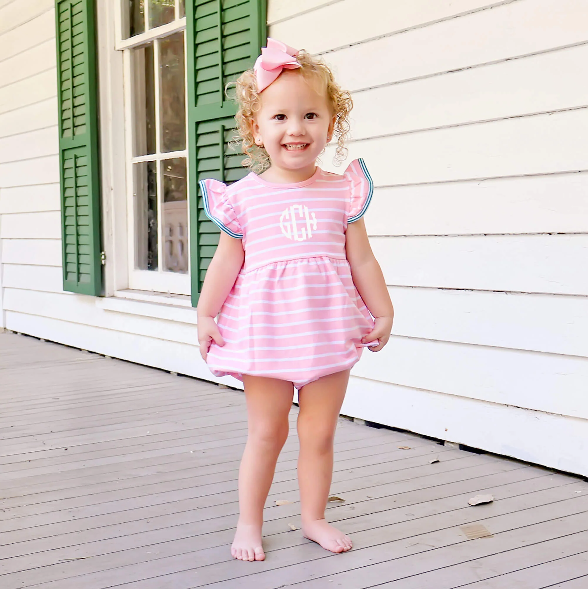 Pink Stripe Nina Bubble