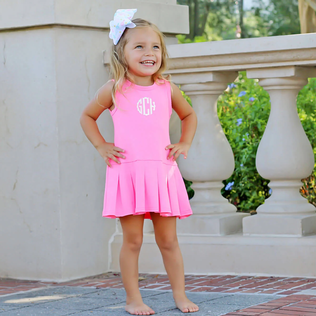 Hot Pink Tennis Dress - Image 3