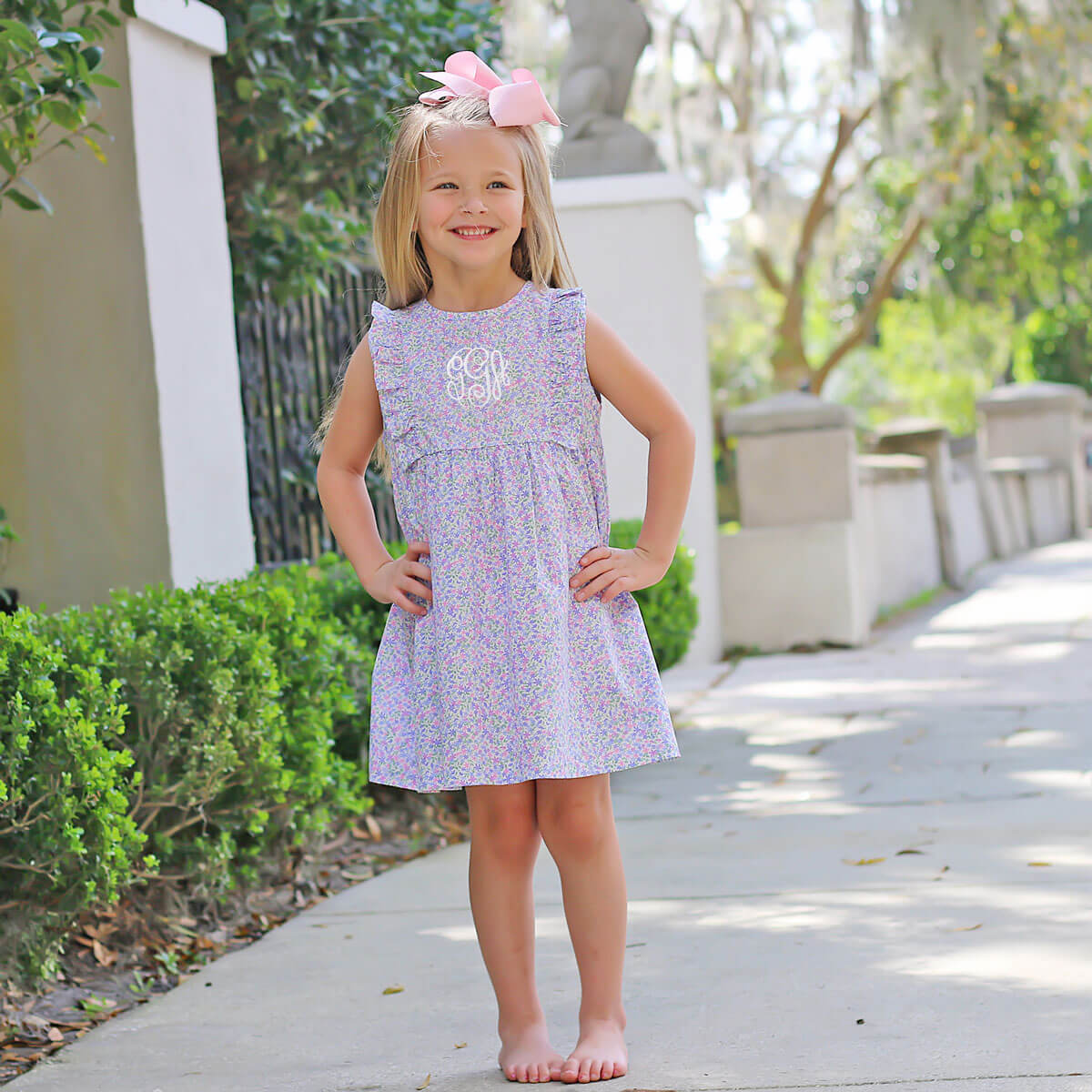Lavender Floral Kate Dress