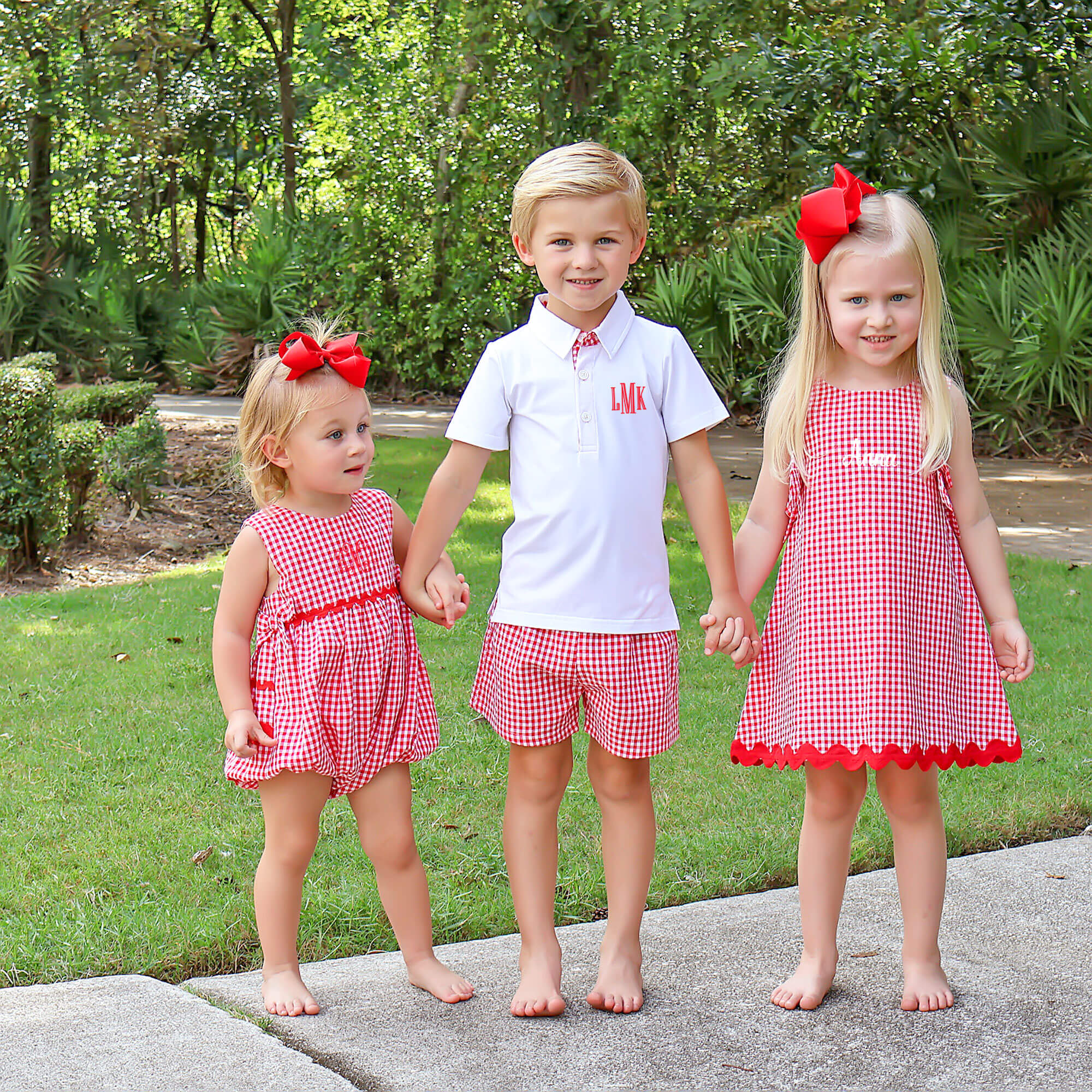 Red Gingham Eleanor Dress - Image 5