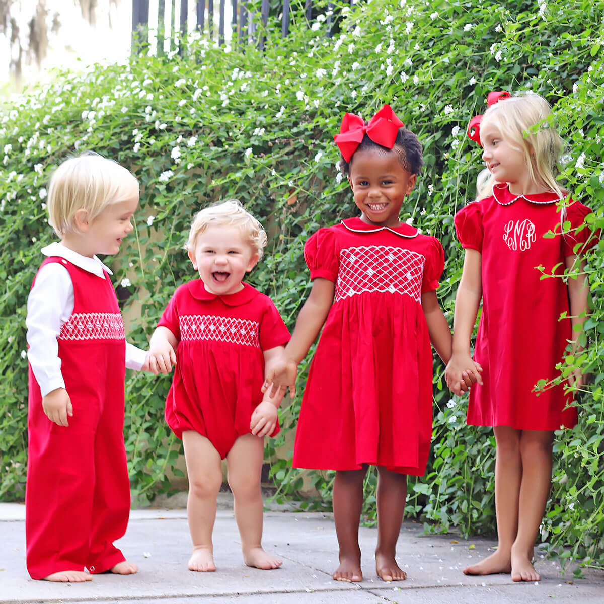 Red Corduroy Sally Dress - Image 7