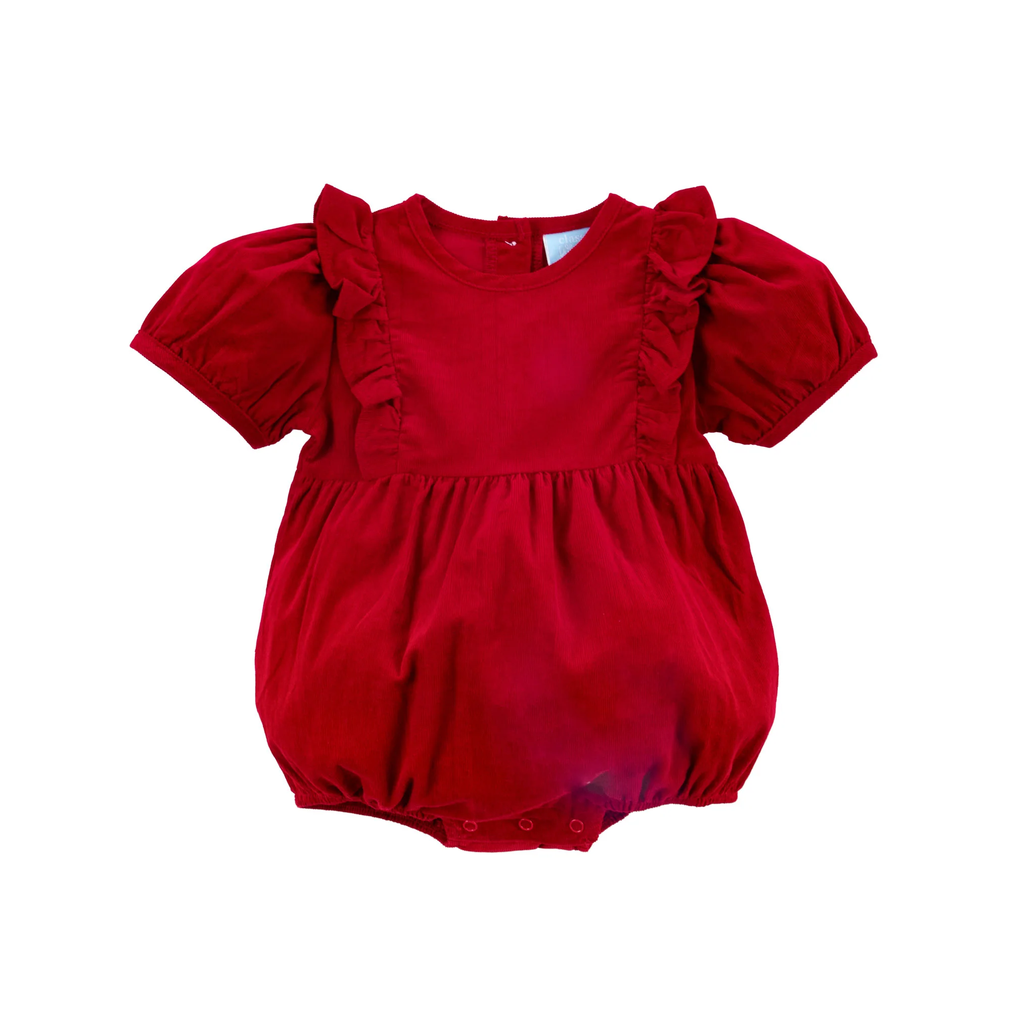 Red Corduroy Olivia Bubble - Image 3