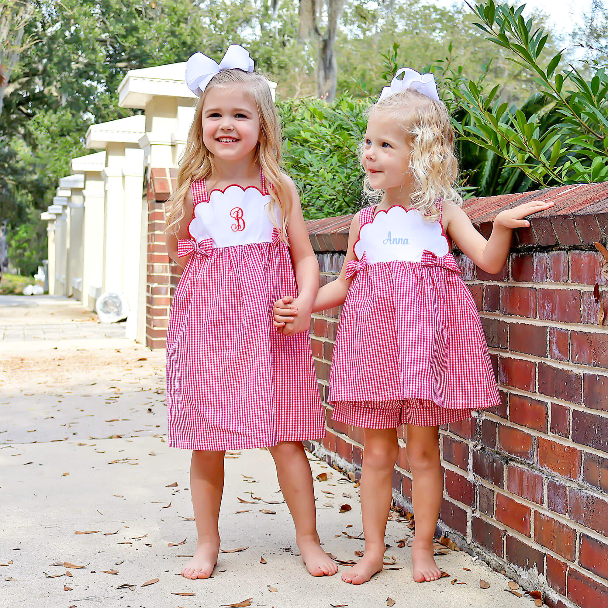 Red Gingham Tess Dress - Image 6