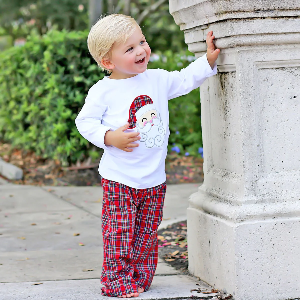 Red Plaid Boys Pant - Image 6