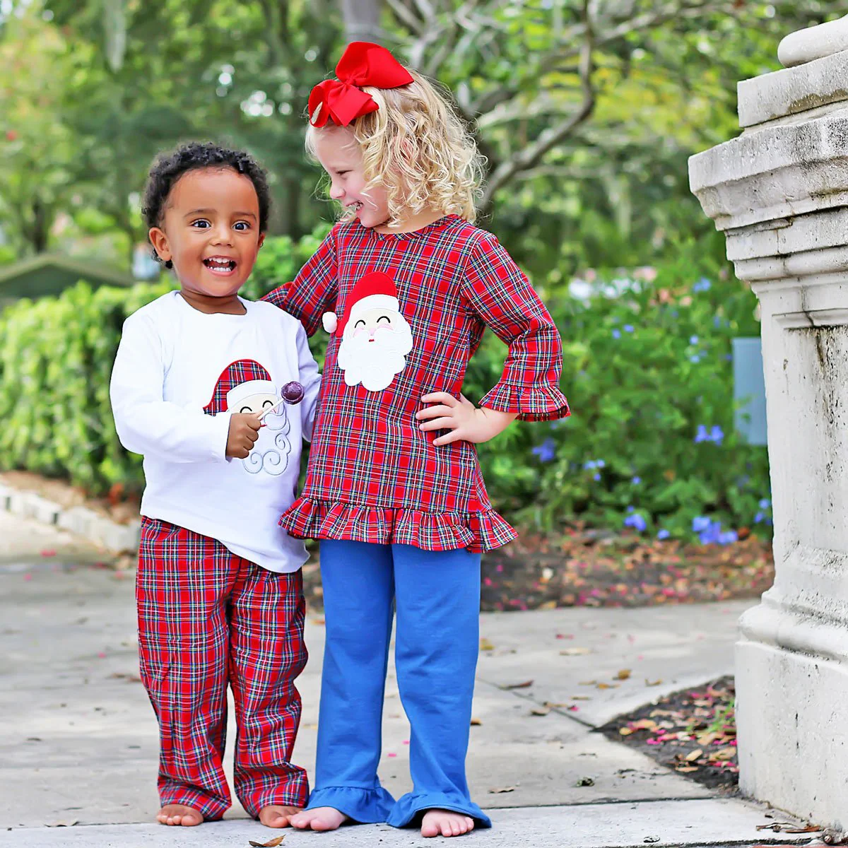 Red Plaid Boys Pant - Image 7
