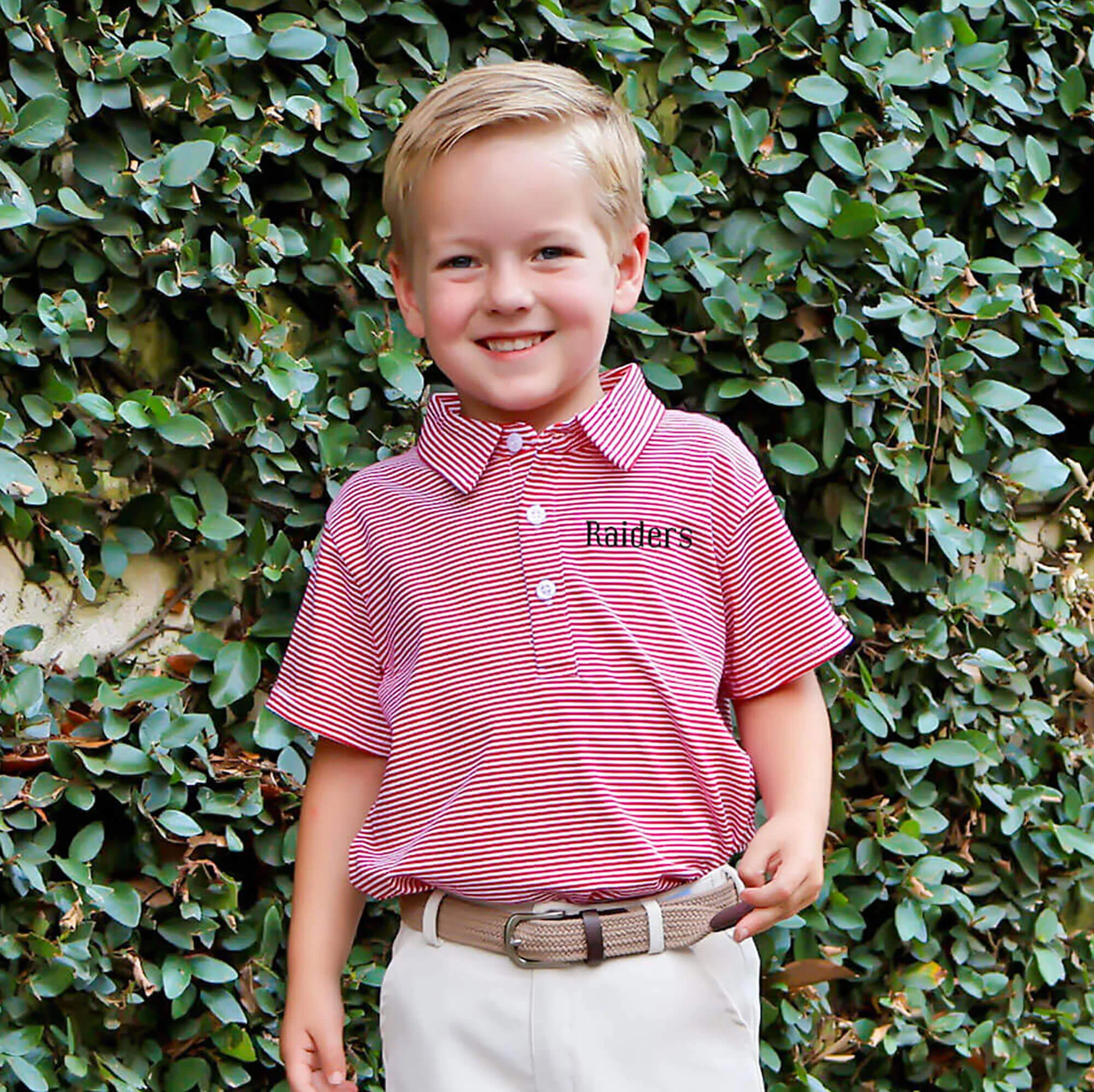 Red Stripe Polo - Image 2