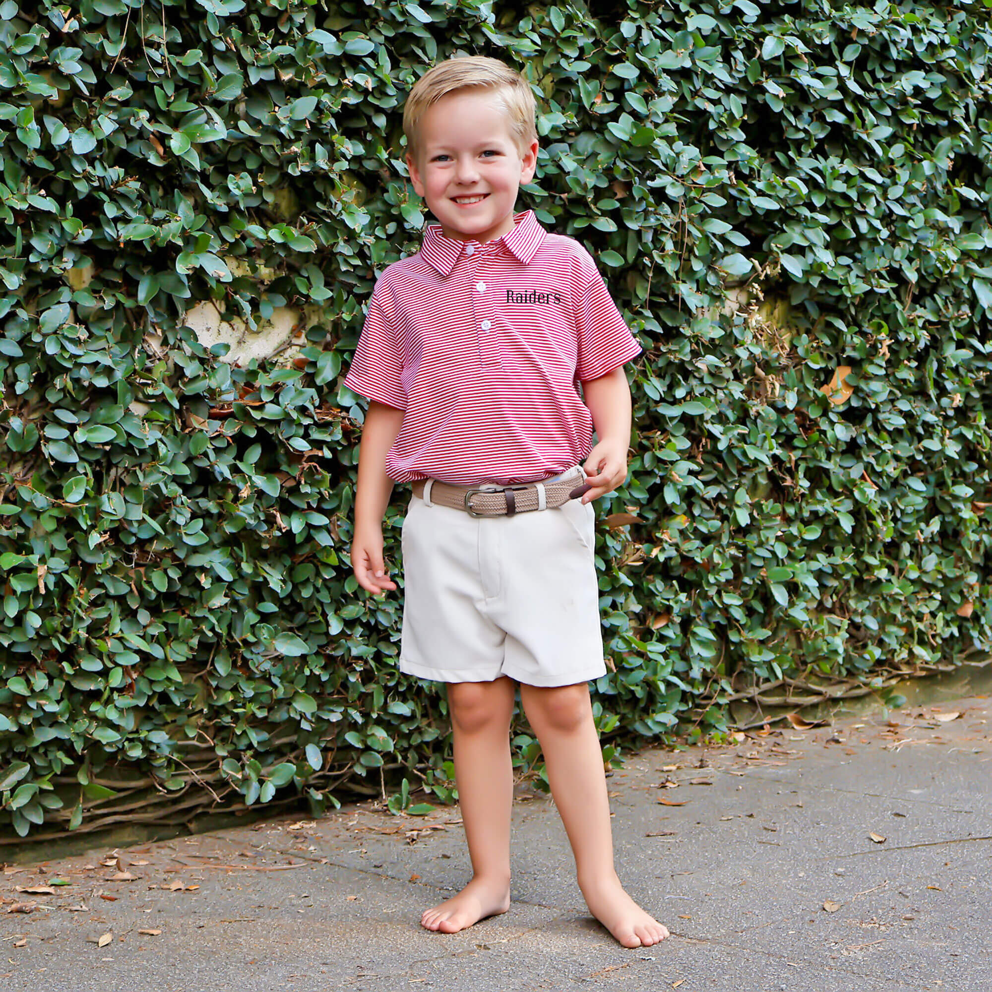 Red Stripe Polo - Image 4