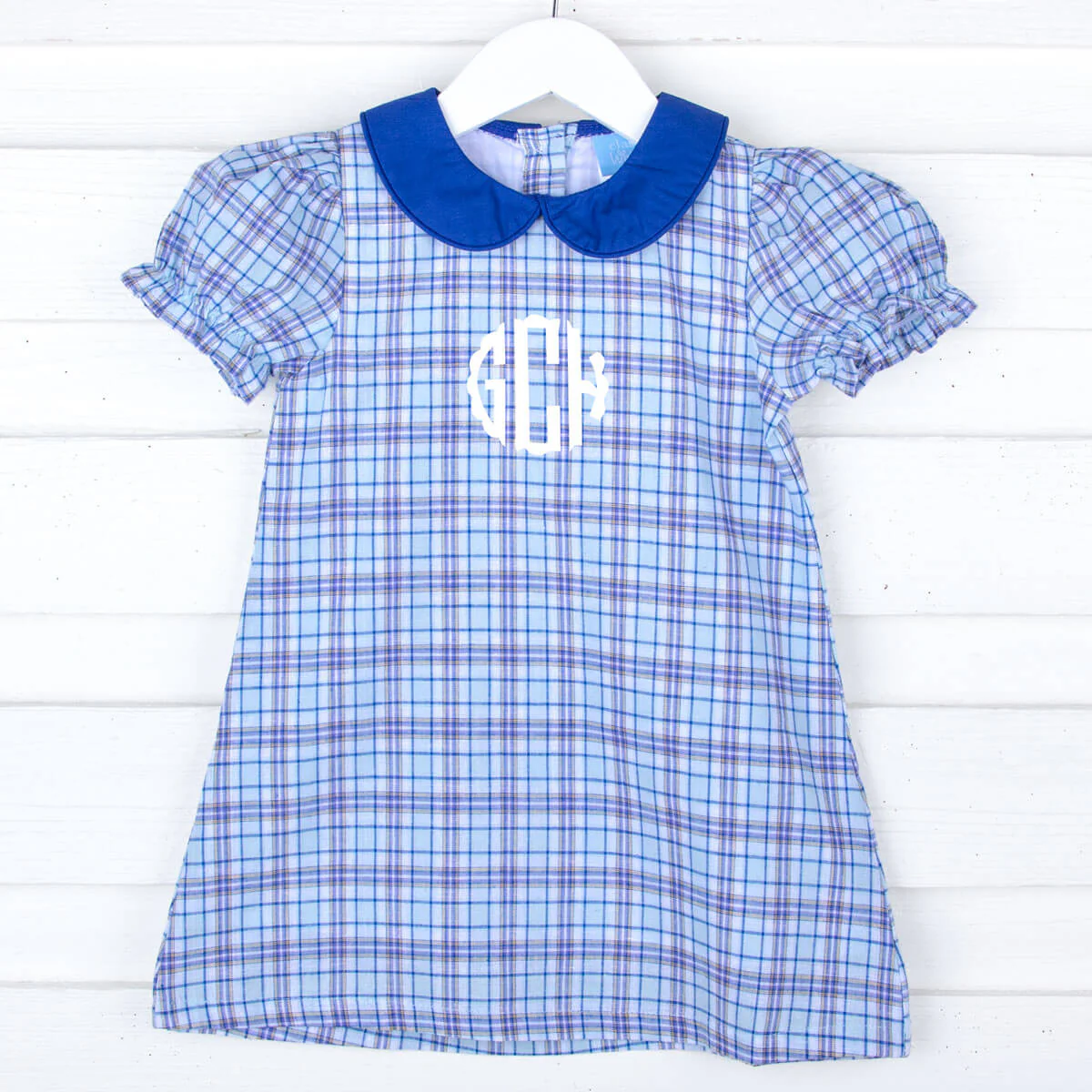 Royal Plaid Sally Dress