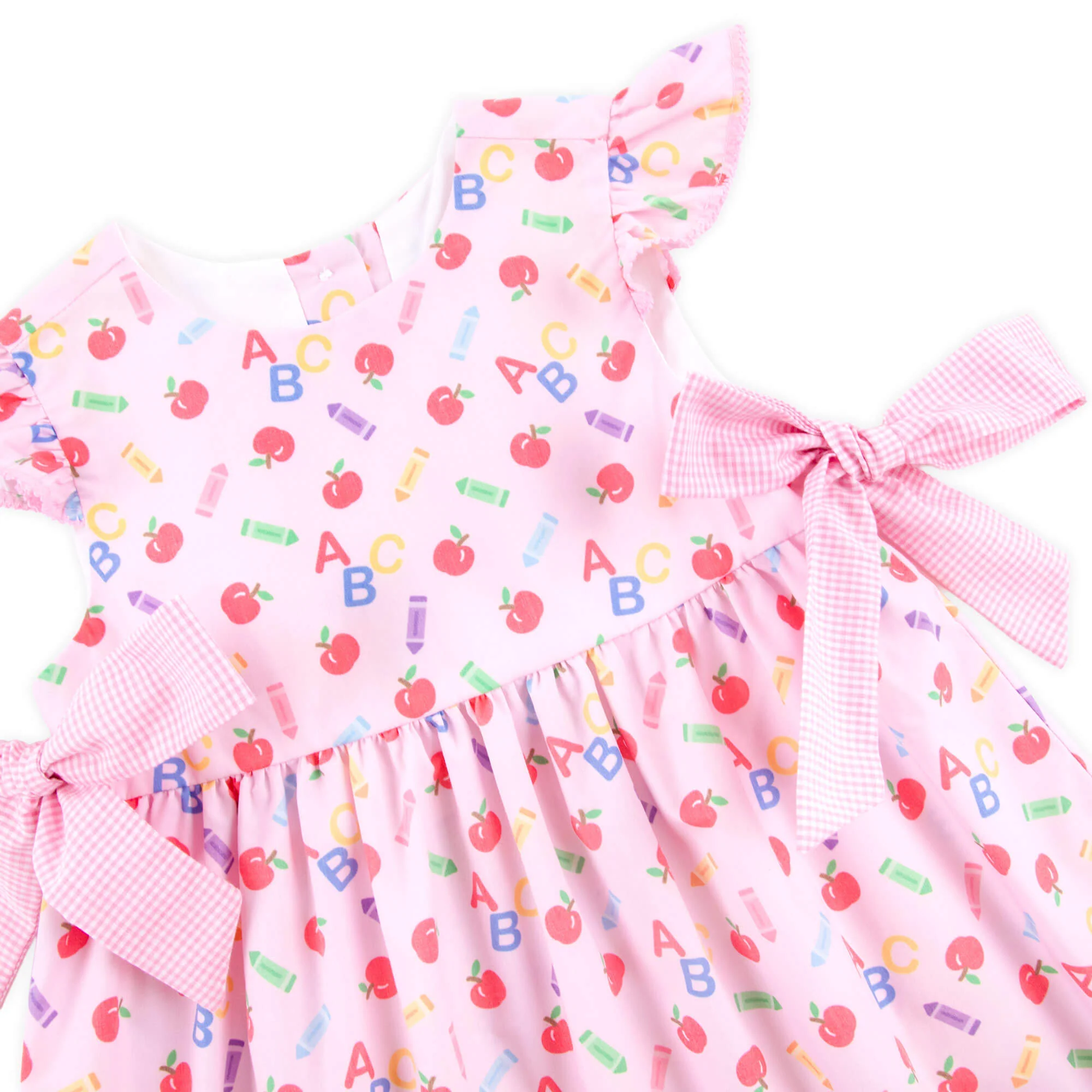 School Essentials Pink Avery Dress - Image 3