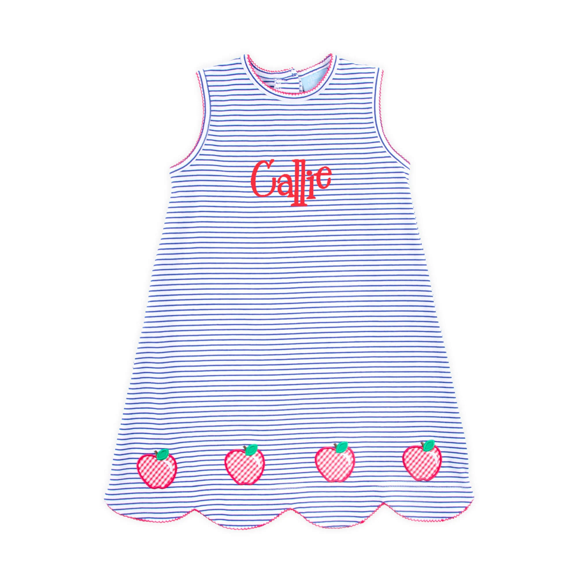 Good Apple Blue Stripe Cleo Dress