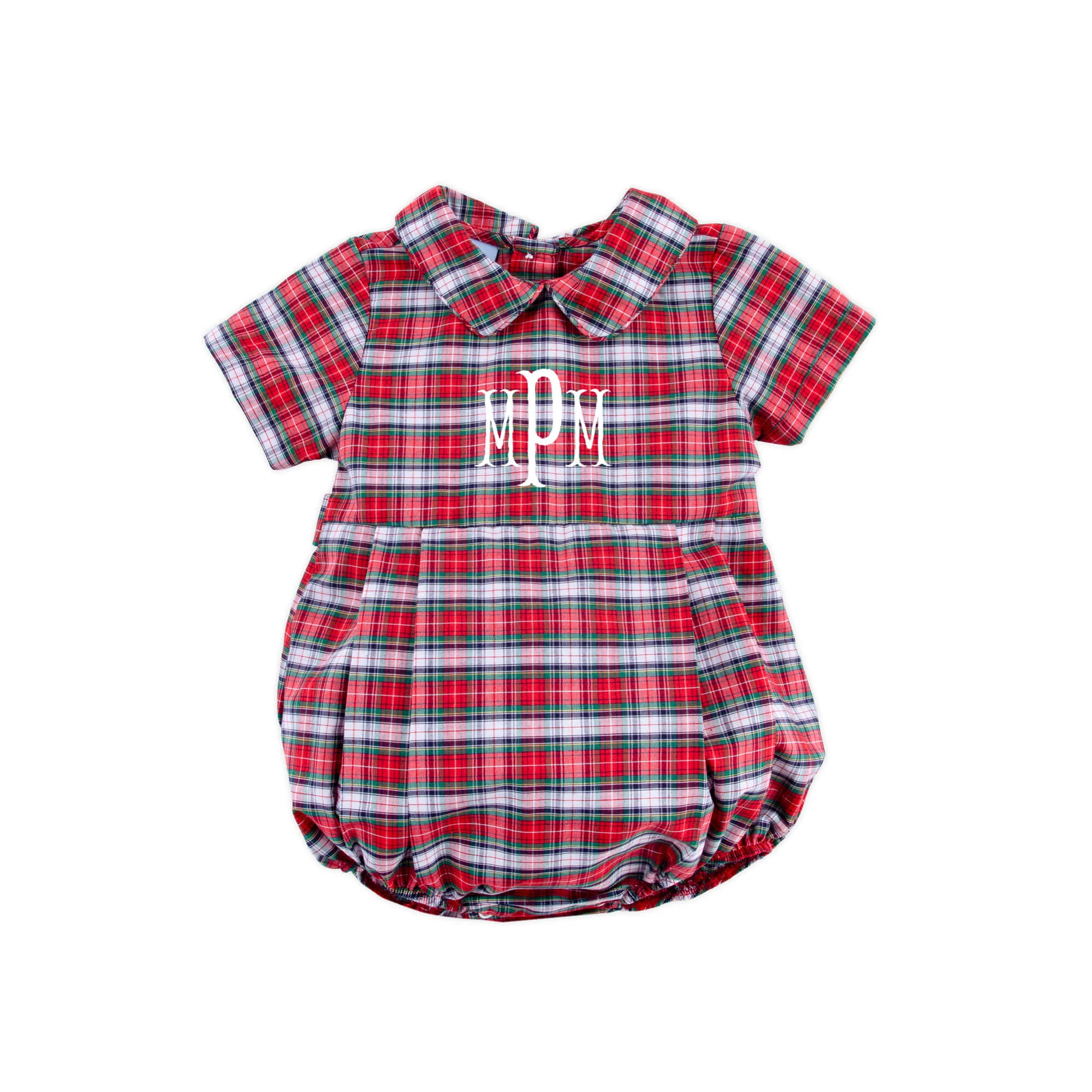 Seattle Red Plaid Collared Bubble
