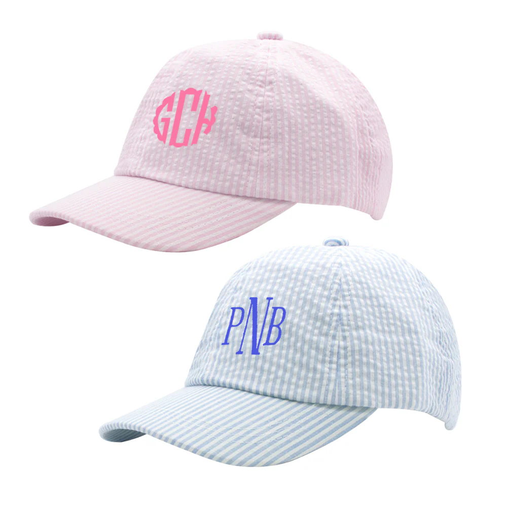 Seersucker Ball Cap