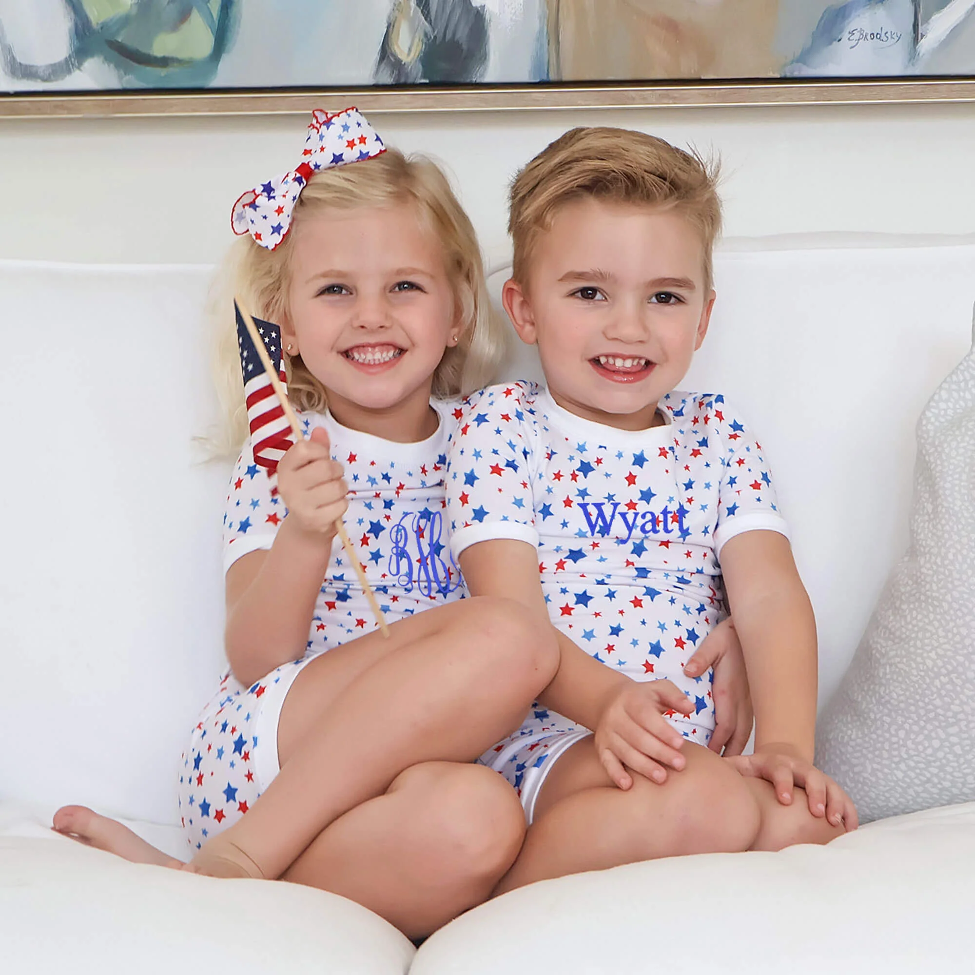 Shoot For The Stars Short Pajamas
