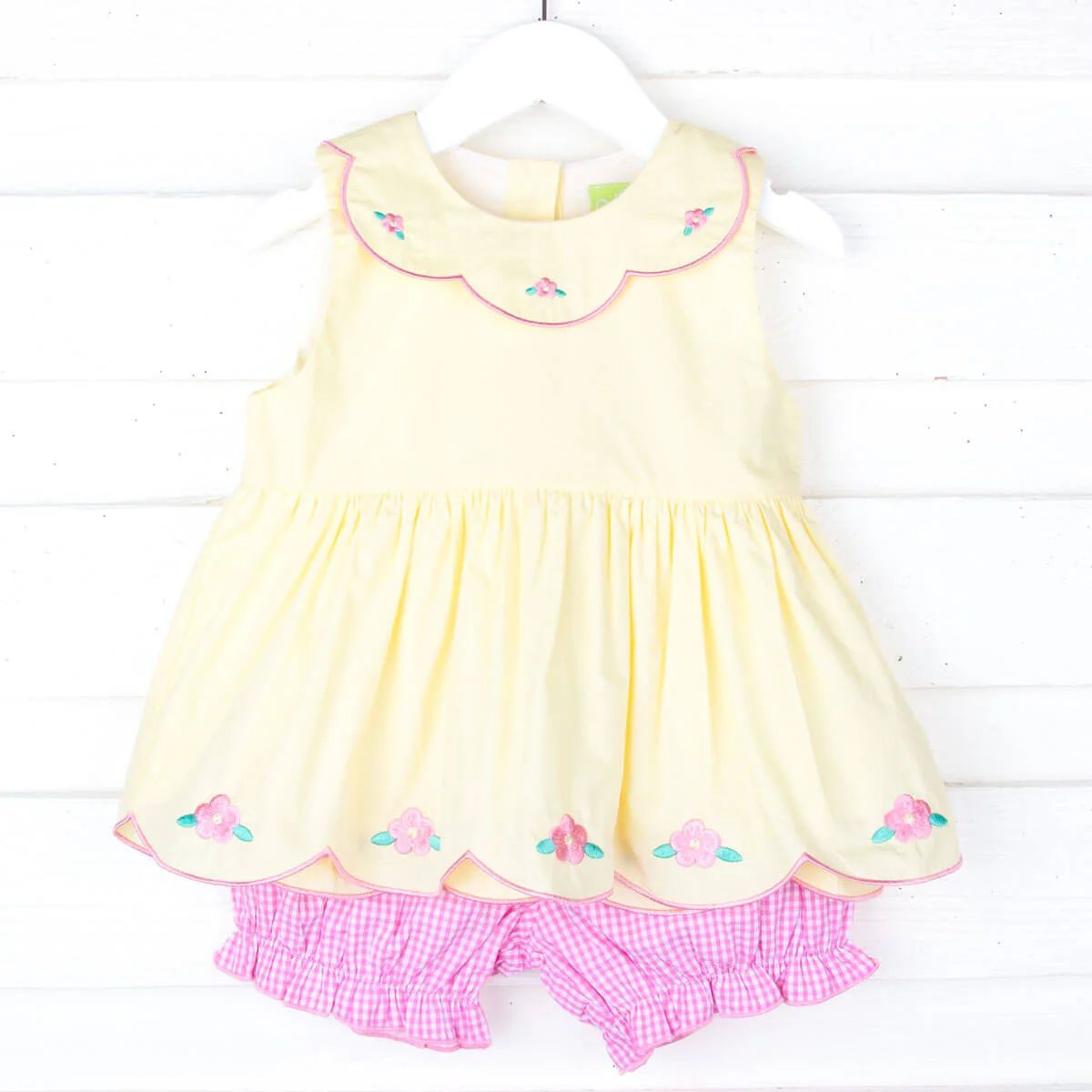 Simply Spring Flowers Yellow Lena Bloomer Set - Image 4