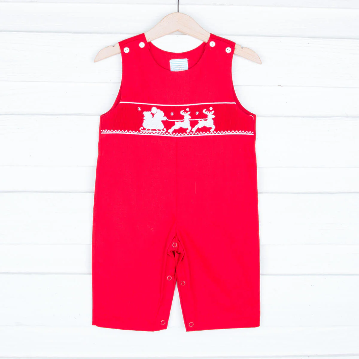 Winter Fun Smocked Longall