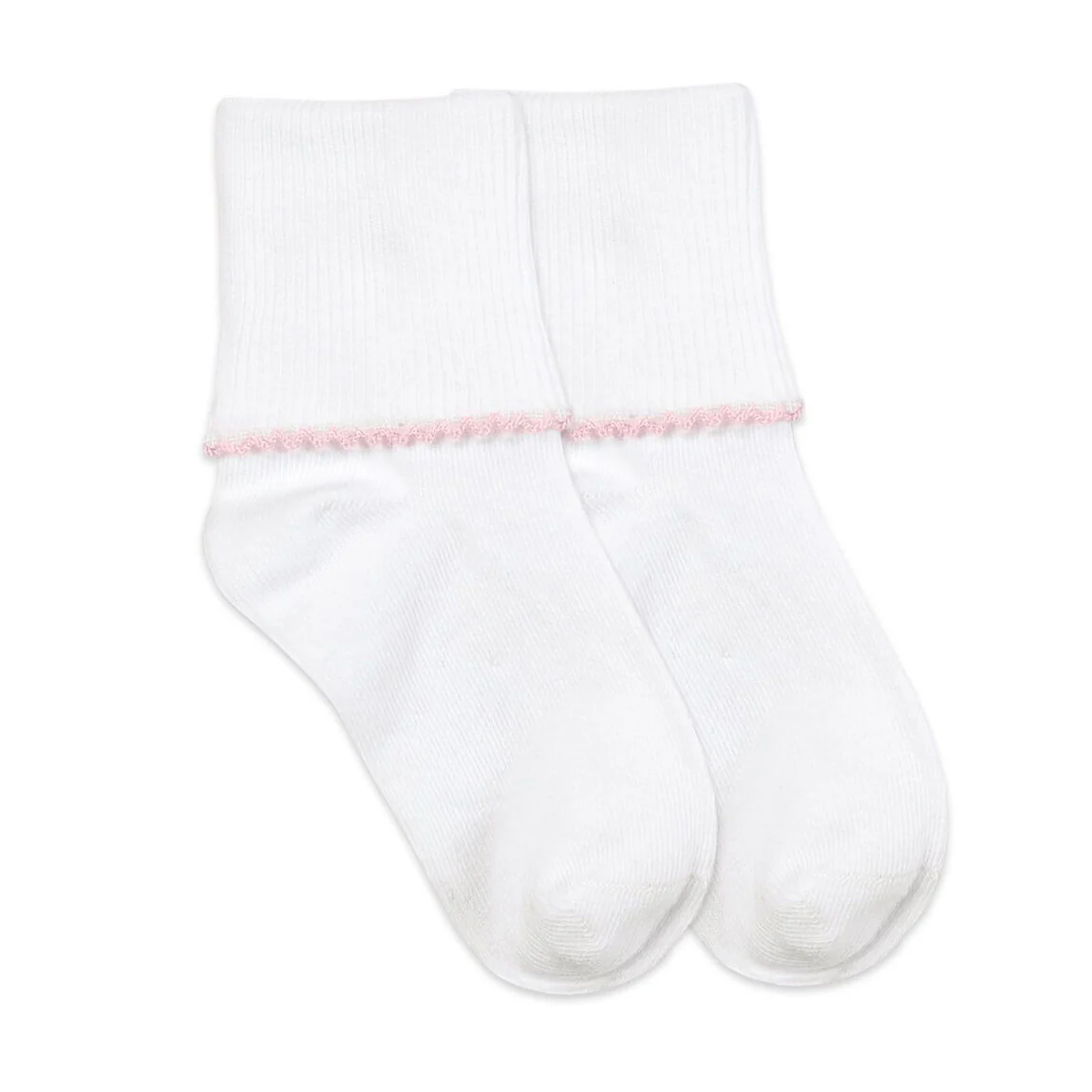 Smooth Toe Tatted Edge Turn Cuff Socks - Image 2