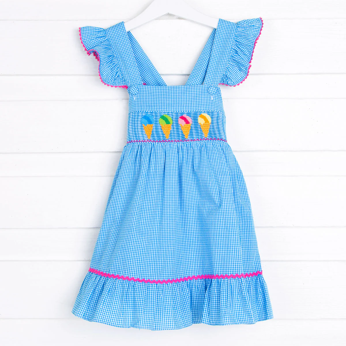 Snow Cone Smocked Leah Dress