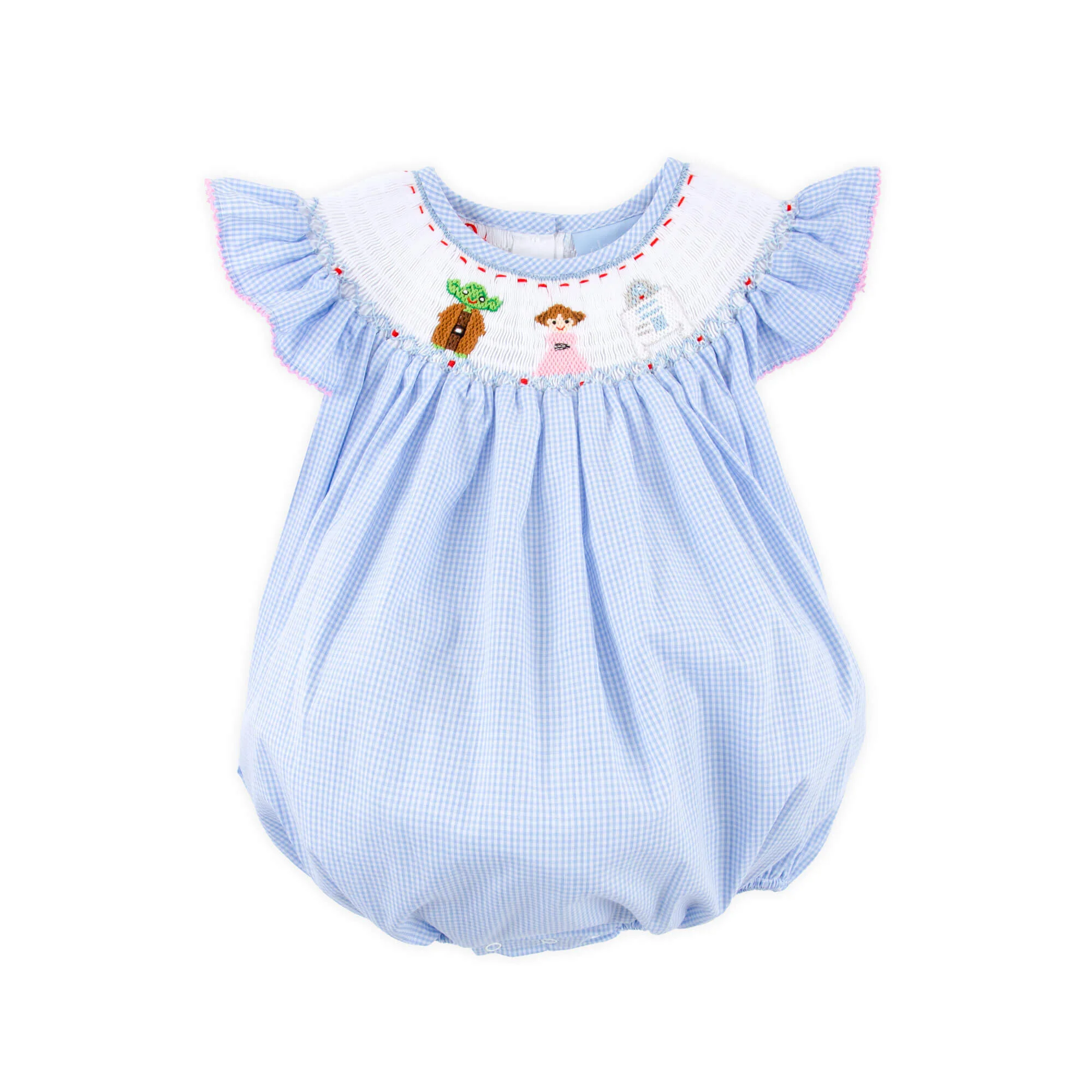 Space Friends Smocked Bubble