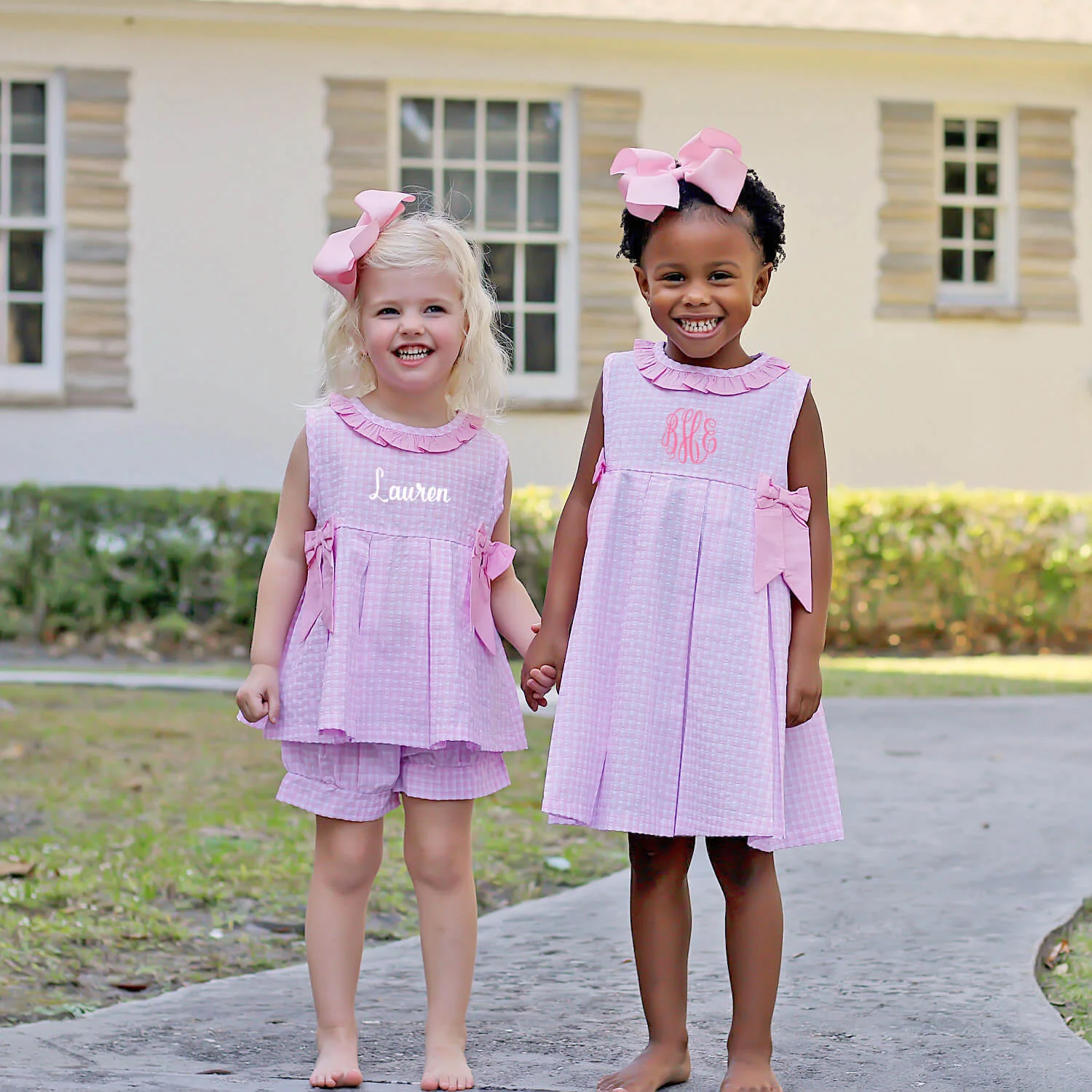 Hilton Head Plaid Pink Eloise Short Set - Image 4