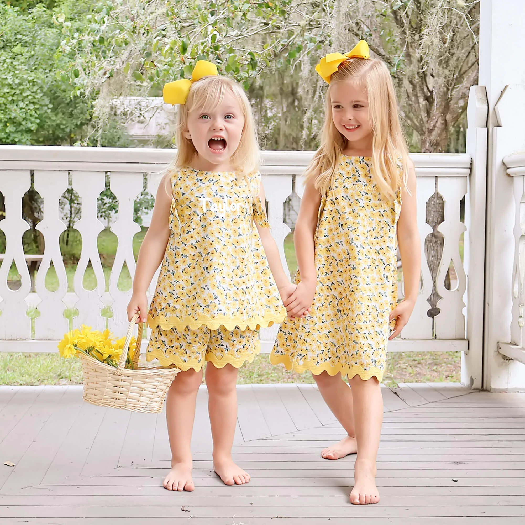 Sunflower Sunshine Floral Eleanor Short Set - Image 5