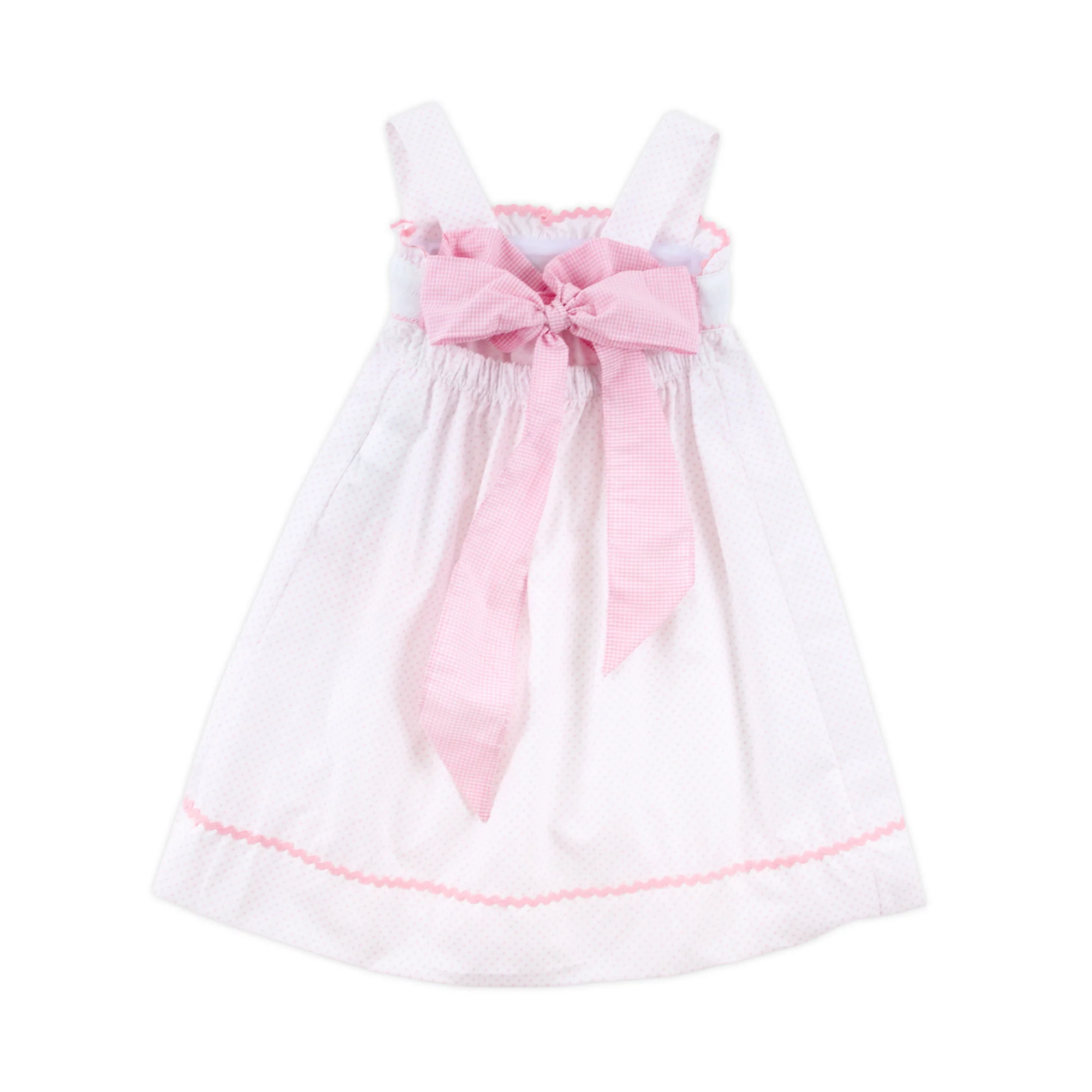 Sweet Mouse Ears Smocked Tie-Back Dress - Image 2