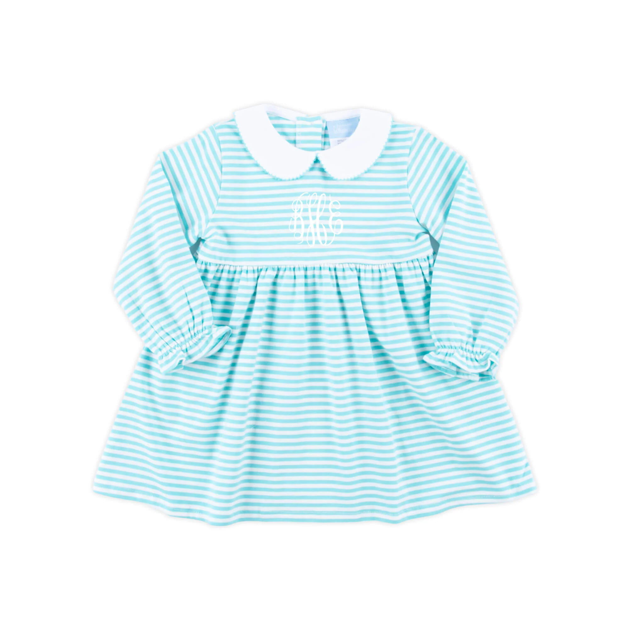 Turquoise Stripe Riley Dress