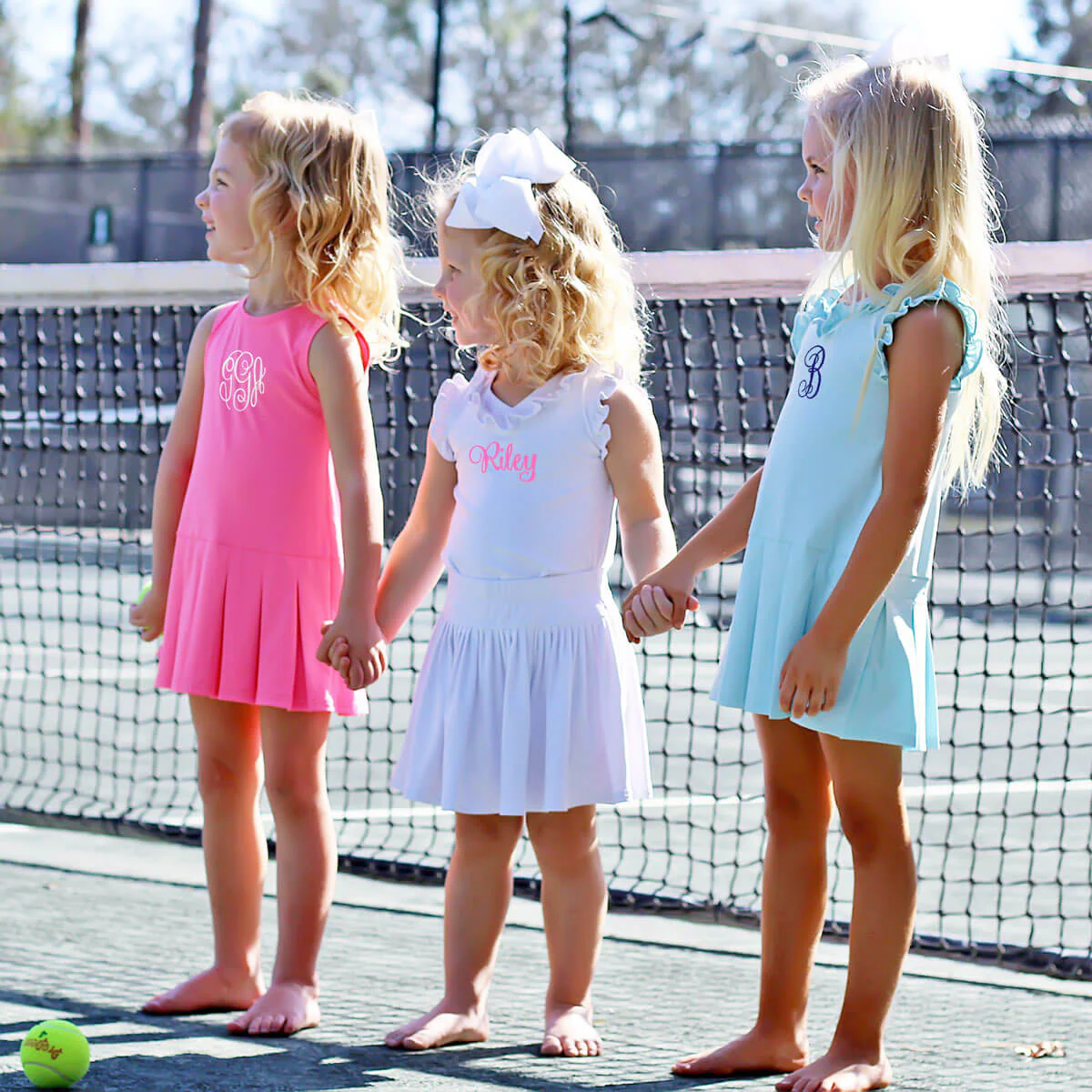 White Ruffle Tennis Skirt Set - Image 5