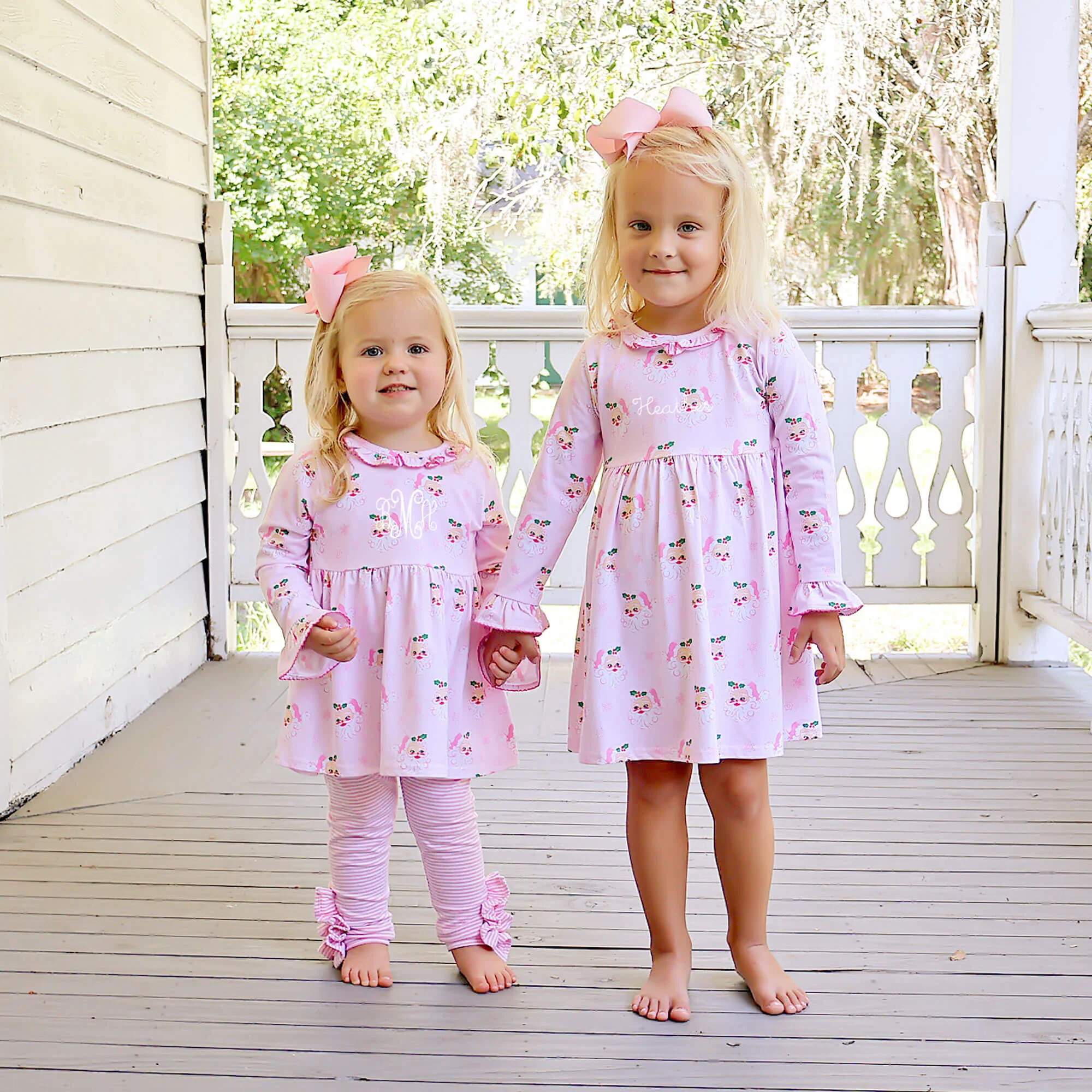 Vintage Santa Pink Eden Dress - Image 3