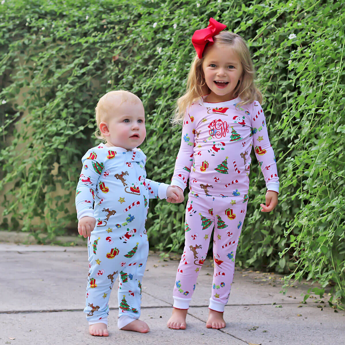 We Believe In Santa Pink Pajamas - Image 3