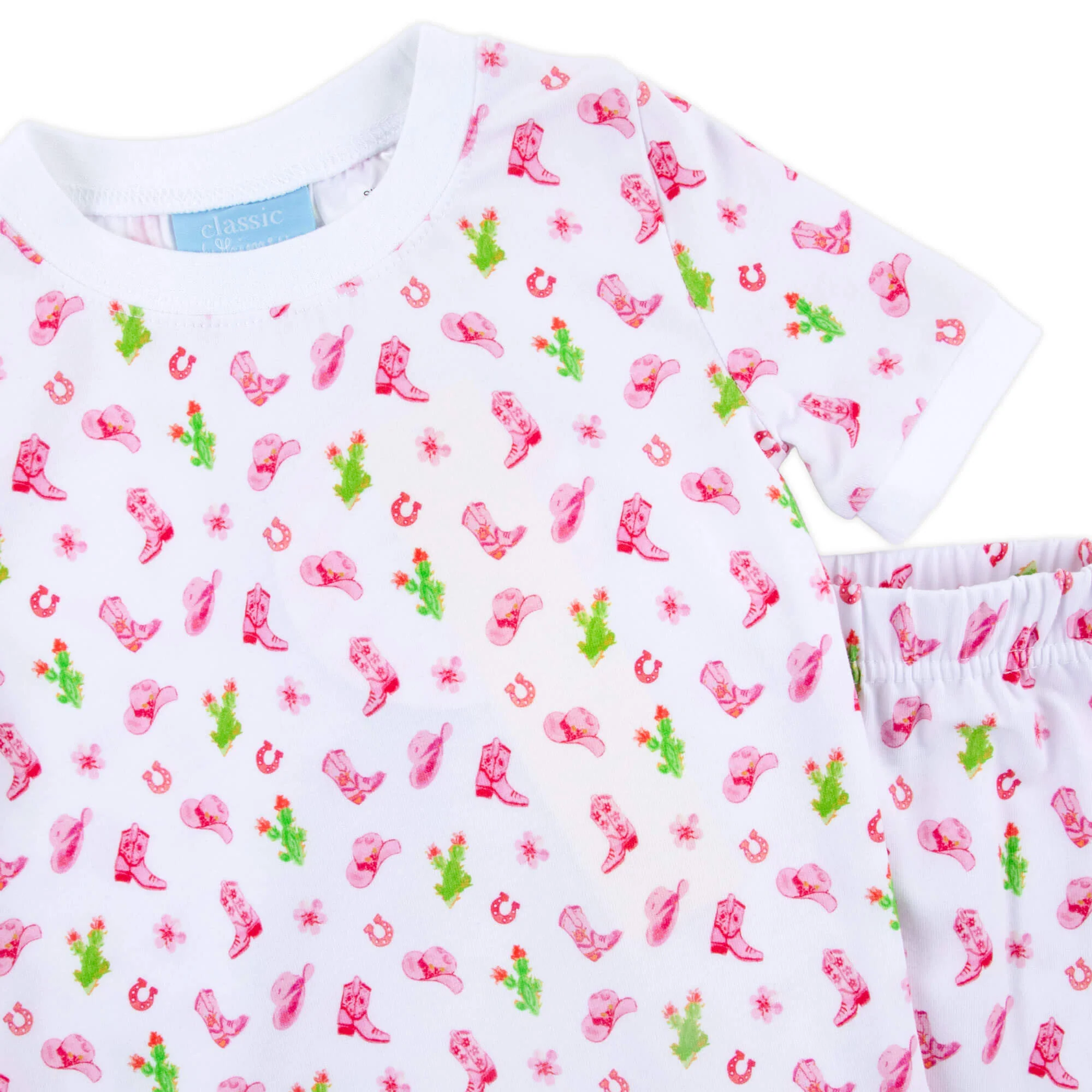 Western Cowboy Pink Pajamas - Image 2