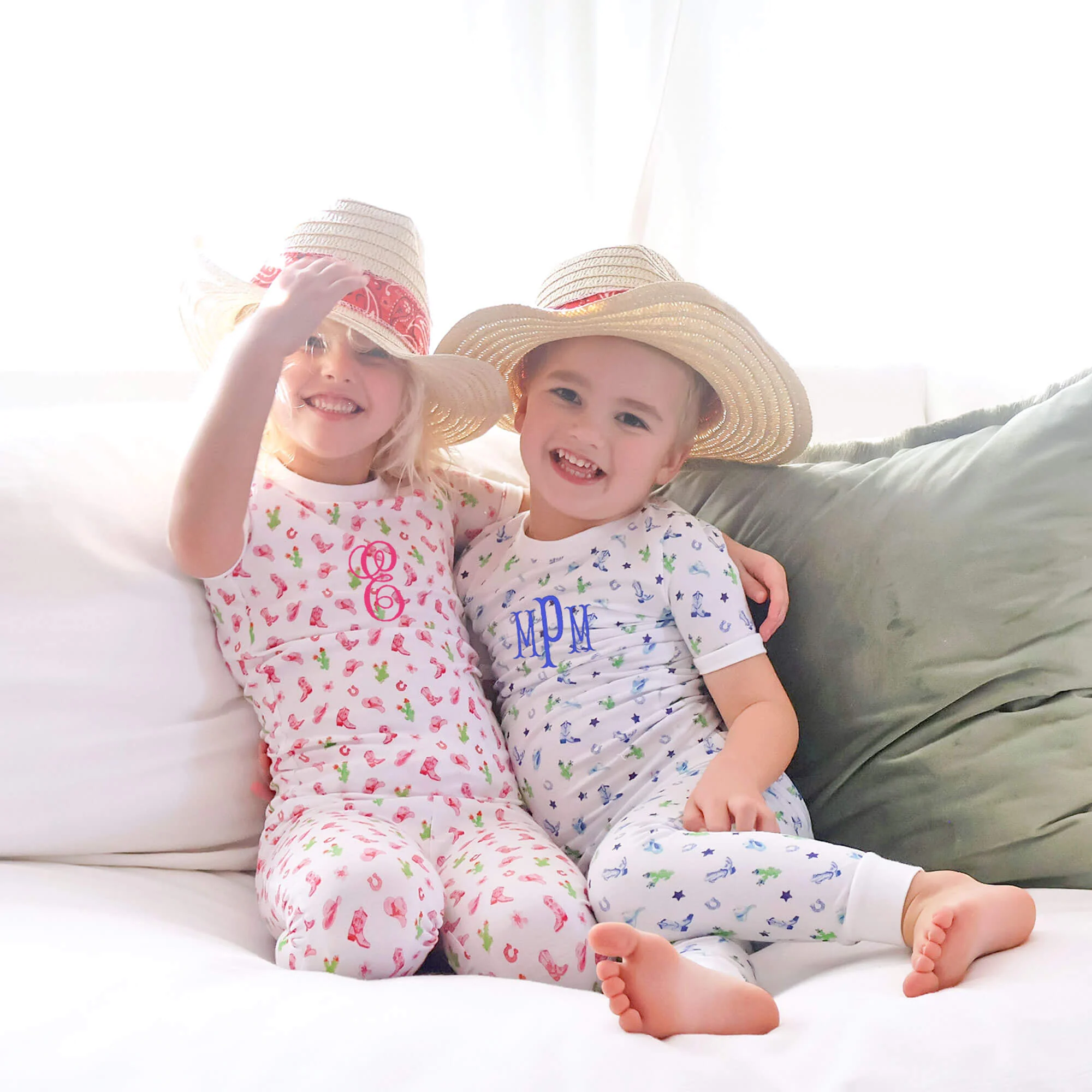 Western Cowboy Pink Pajamas - Image 4