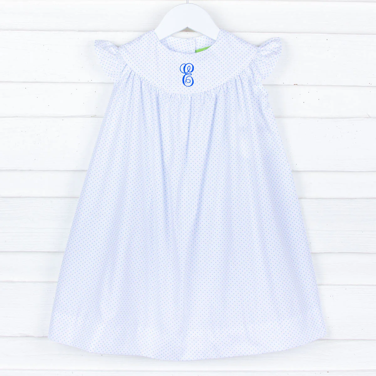 Light Blue Polka Dot Lucy Dress