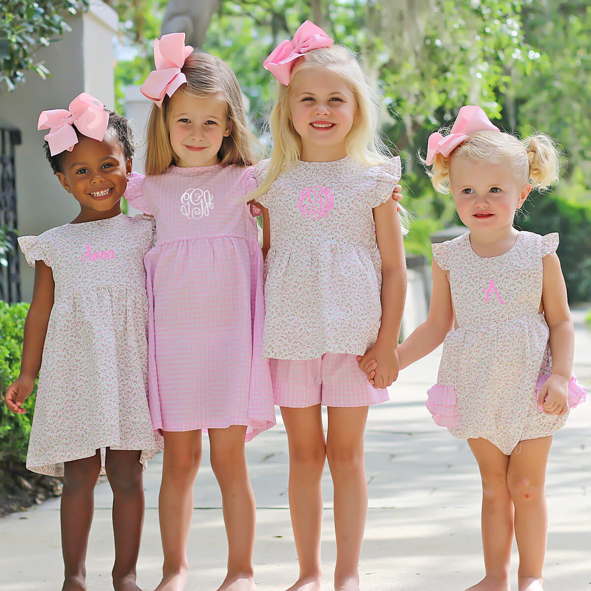 Sweet Rose Pink Floral Anna Short Set - Image 7
